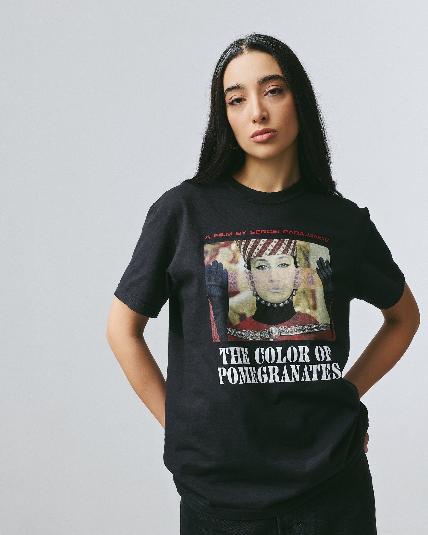 Color of Pomegranates Vintage-Feel T-Shirt
