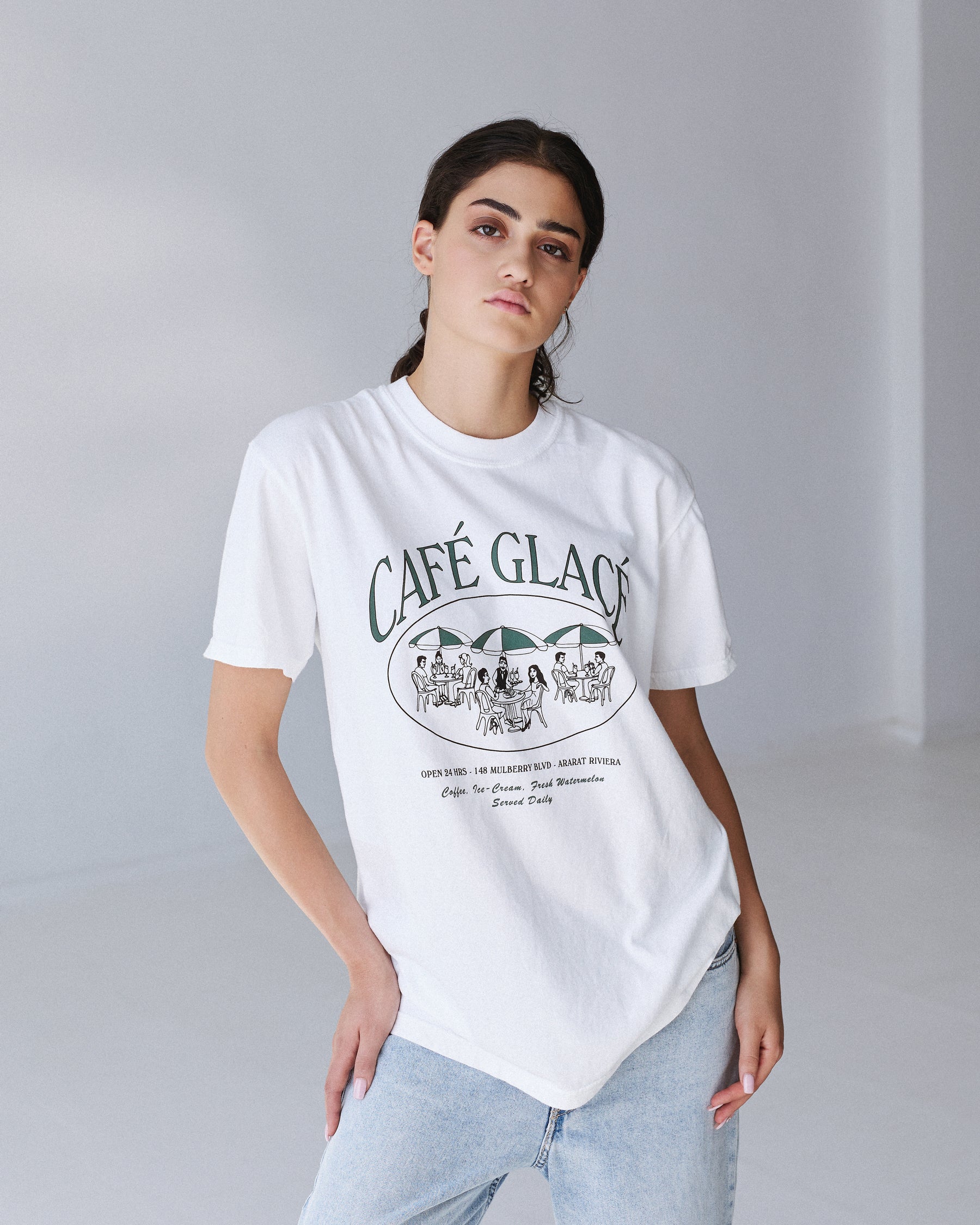 Café Glacé Vintage T-Shirt