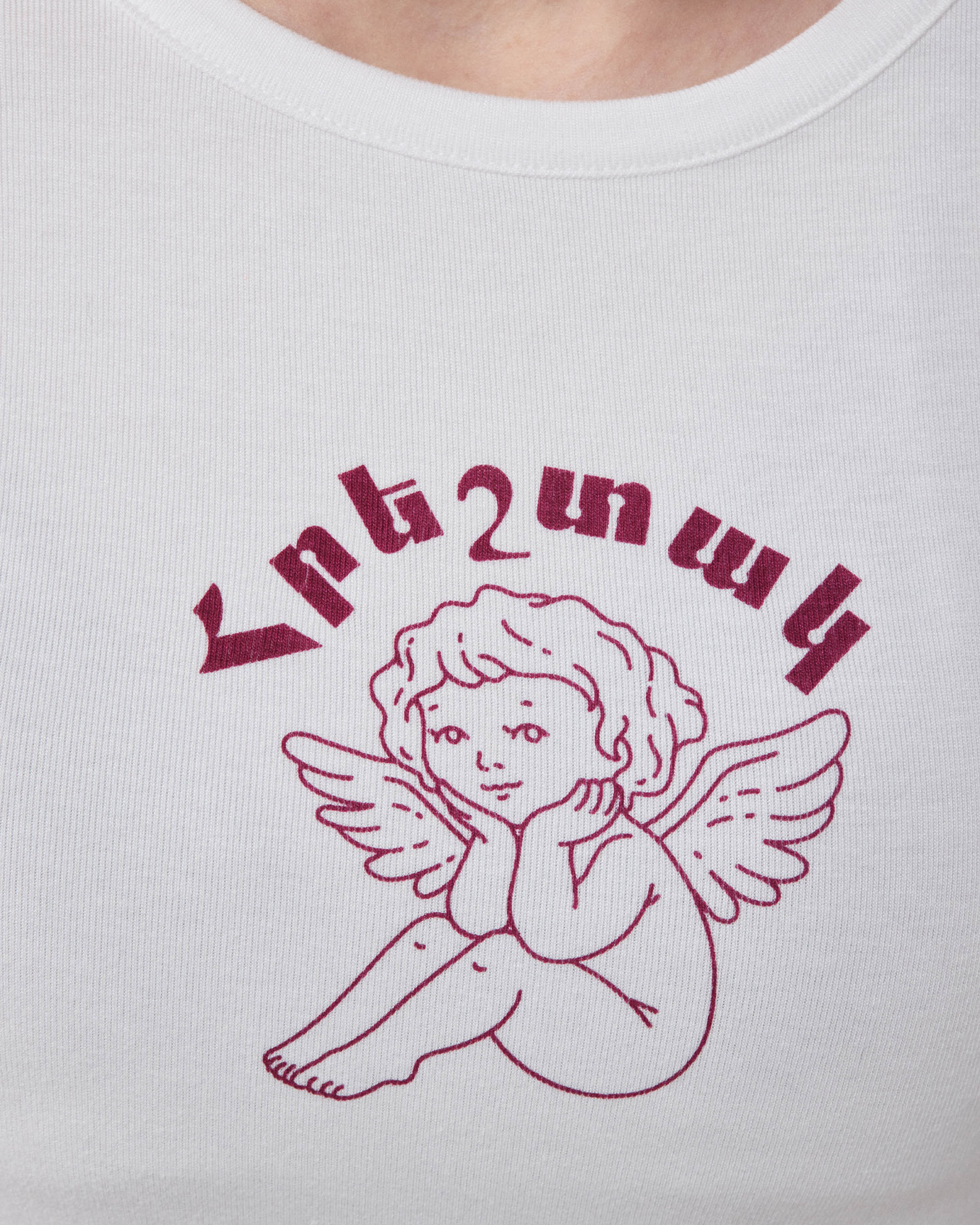 Armenian Angel Long Sleeve Baby Tee