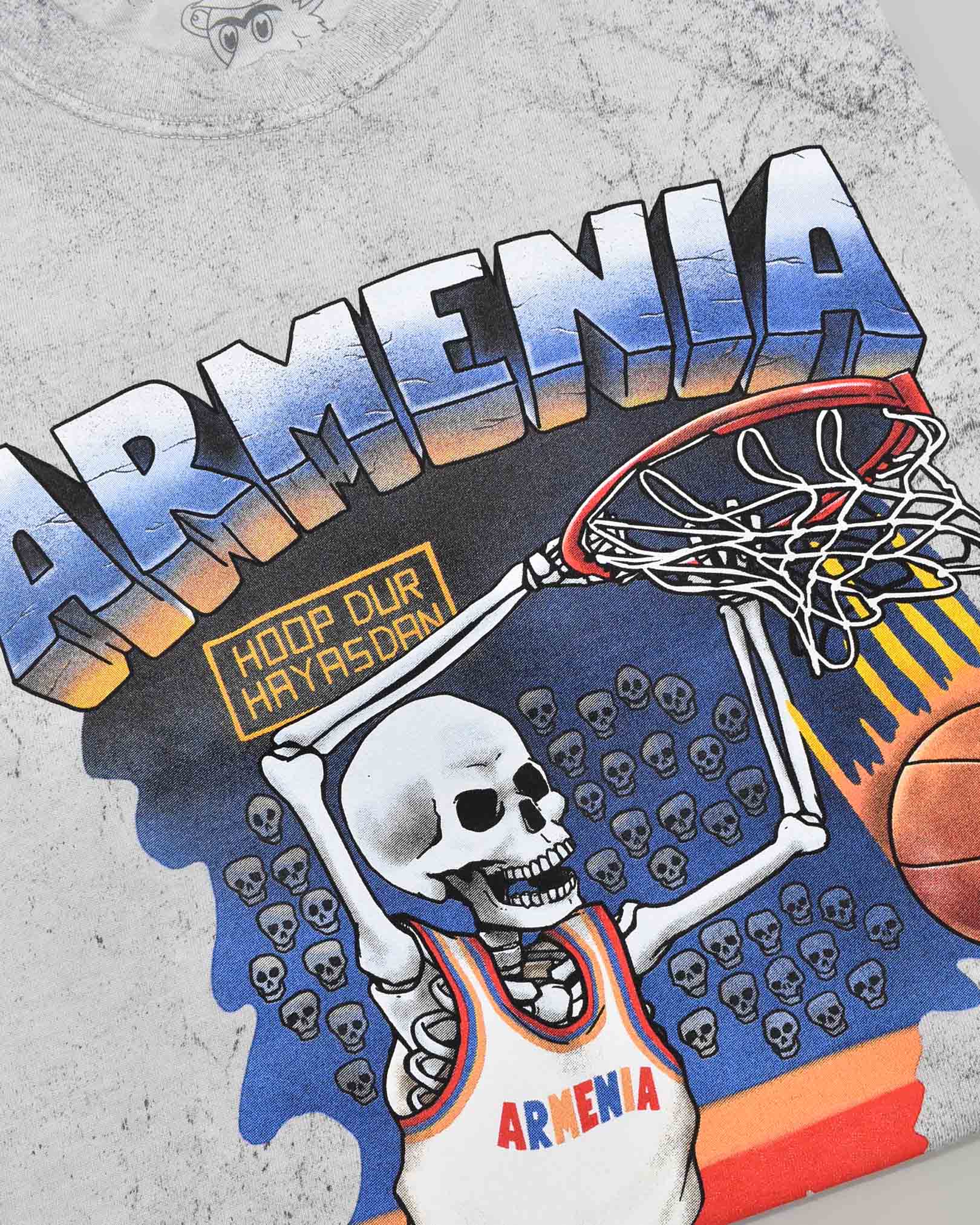 'Back From The Dead' Armenia Basketball T-Shirt