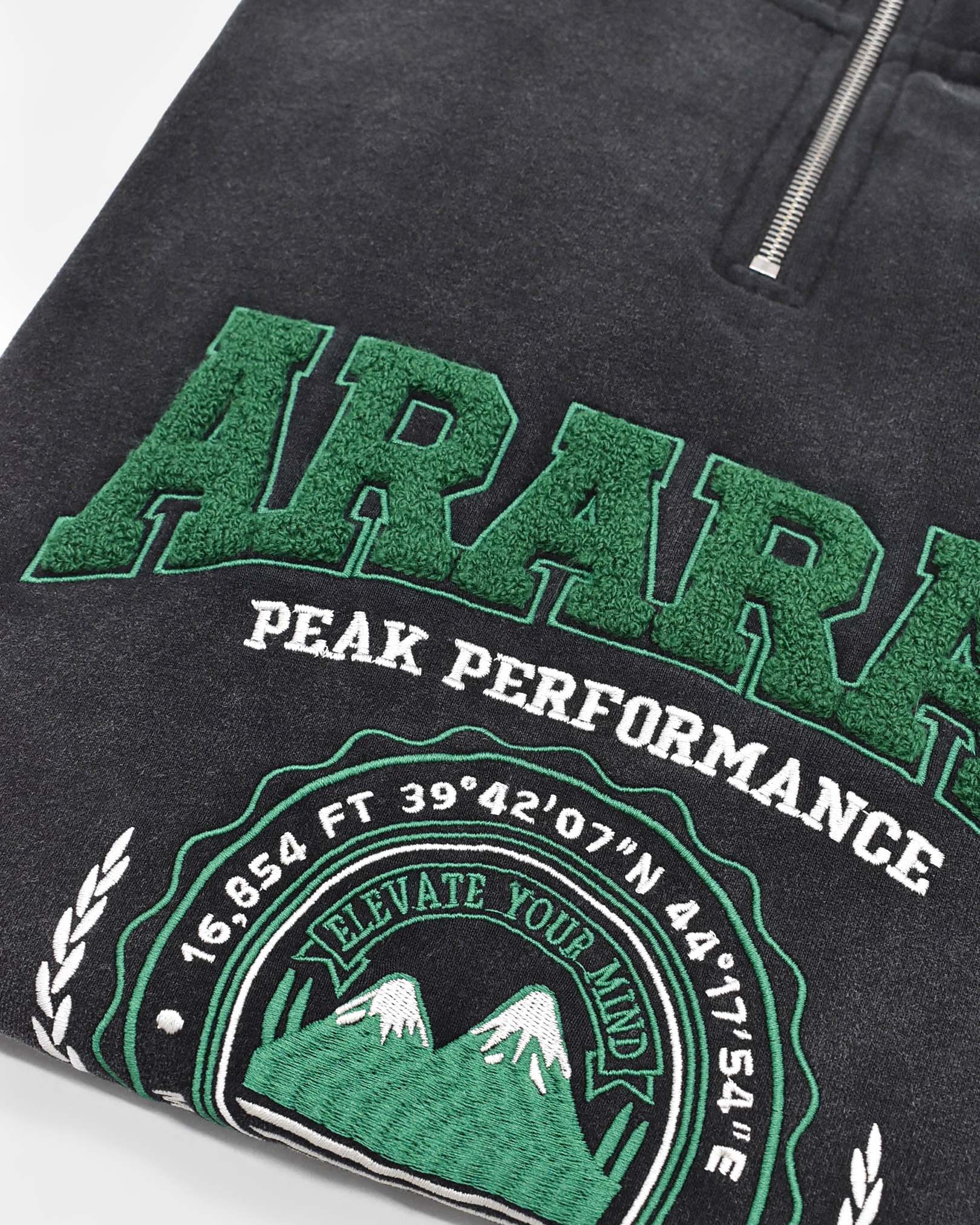 Ararat Peak Performer Vintage Wash Zip Top Sweatshirt