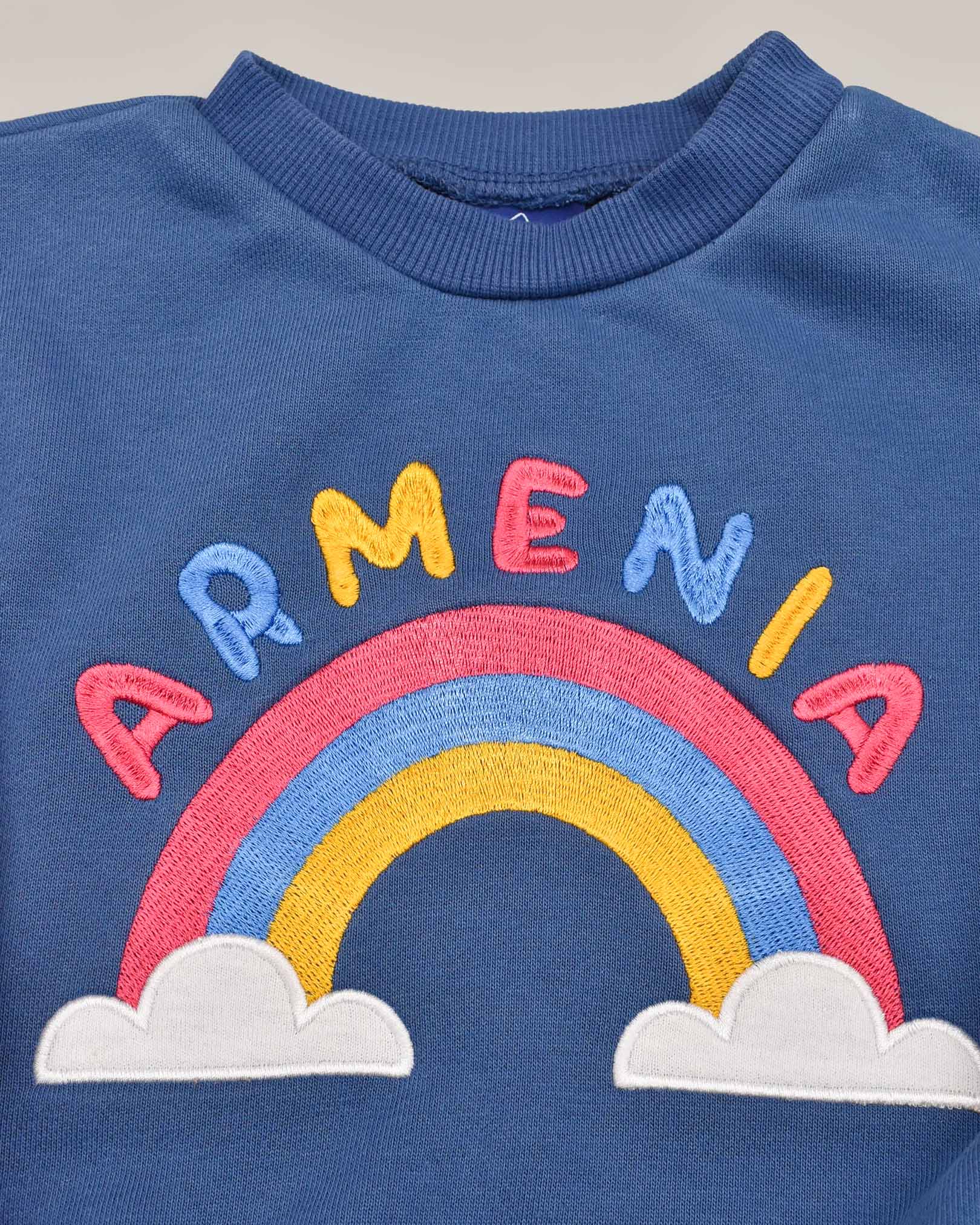 Toddler Armenian Rainbow Organic Sweatshirt