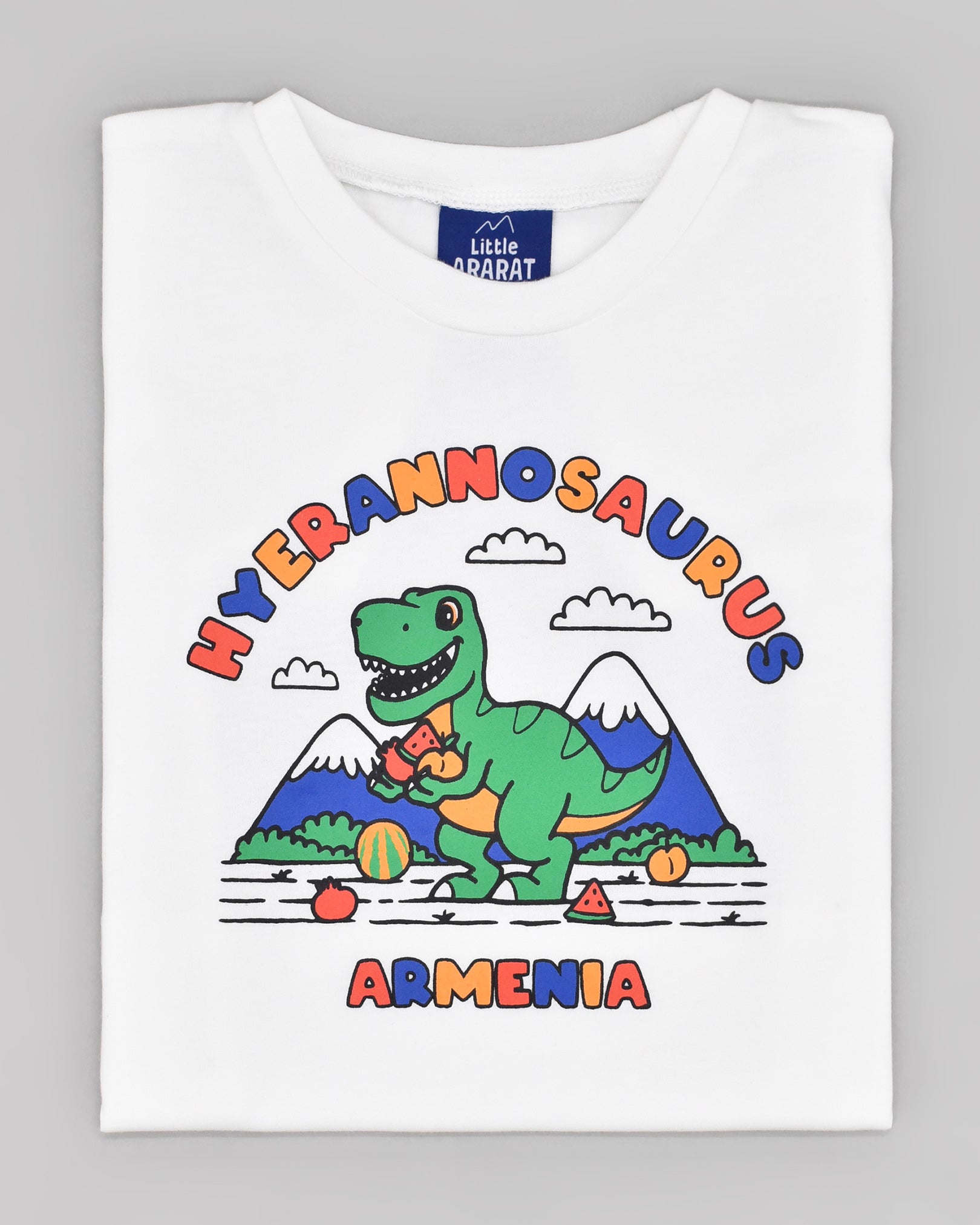 Toddler Hyerannosaurus Rex Organic Cotton T-Shirt