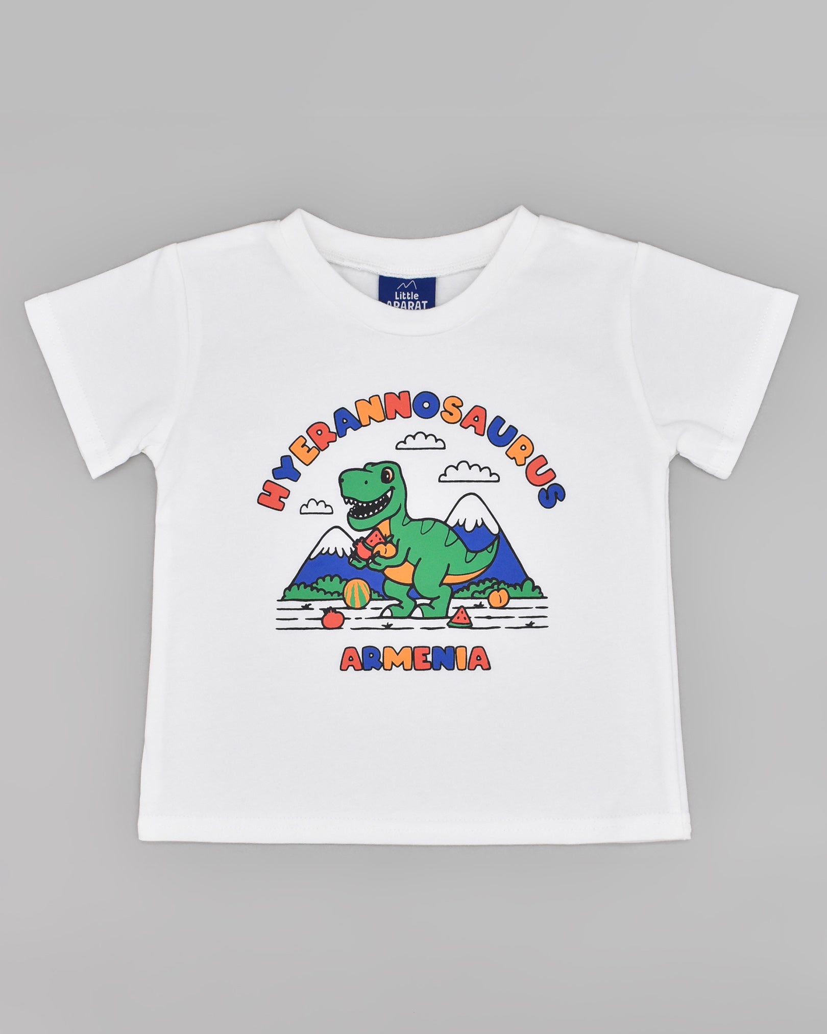 Toddler Hyerannosaurus Rex Organic Cotton T-Shirt