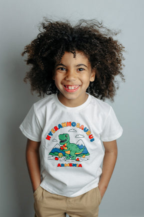 Toddler Hyerannosaurus Rex Organic Cotton T-Shirt
