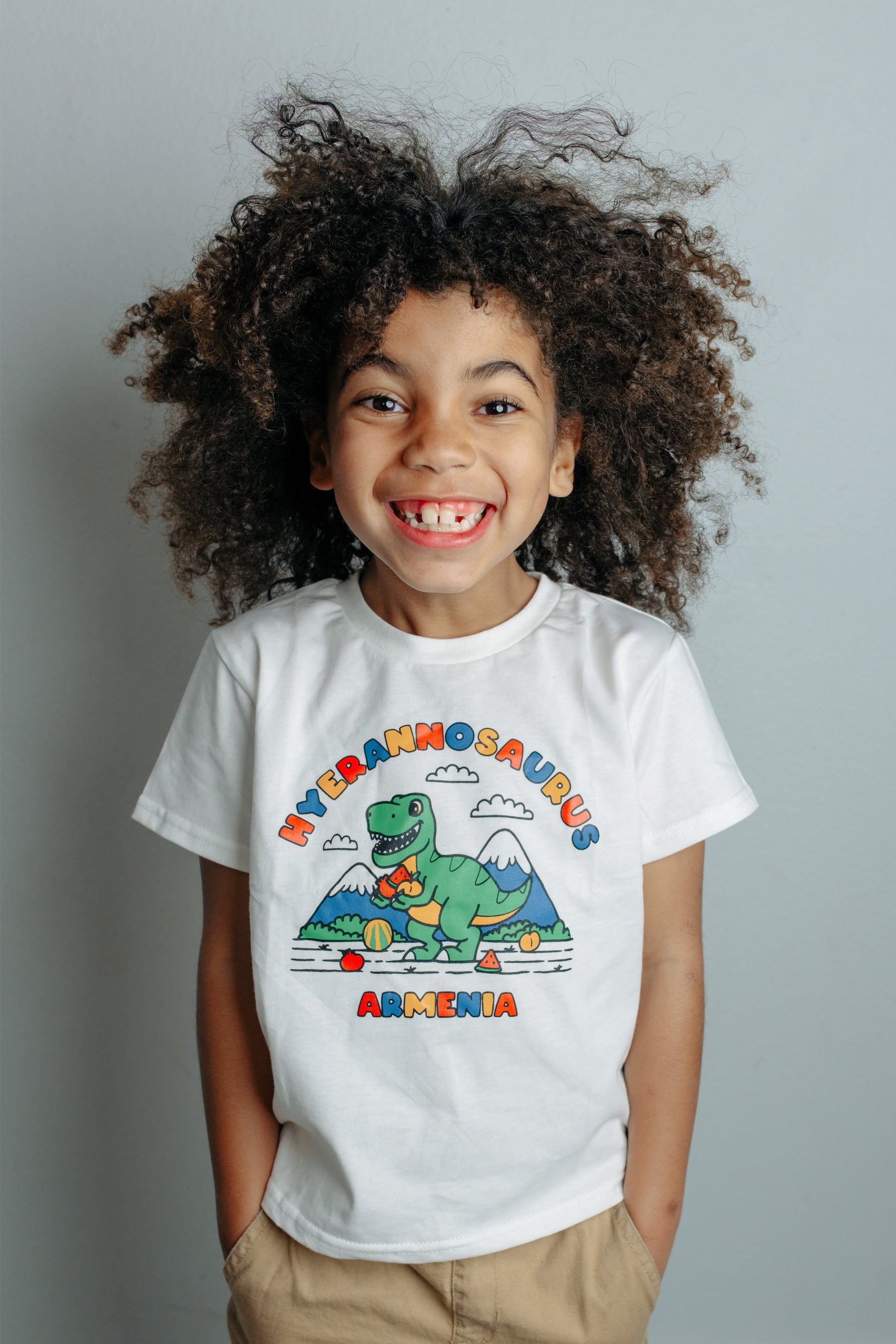 Toddler Hyerannosaurus Rex Organic Cotton T-Shirt