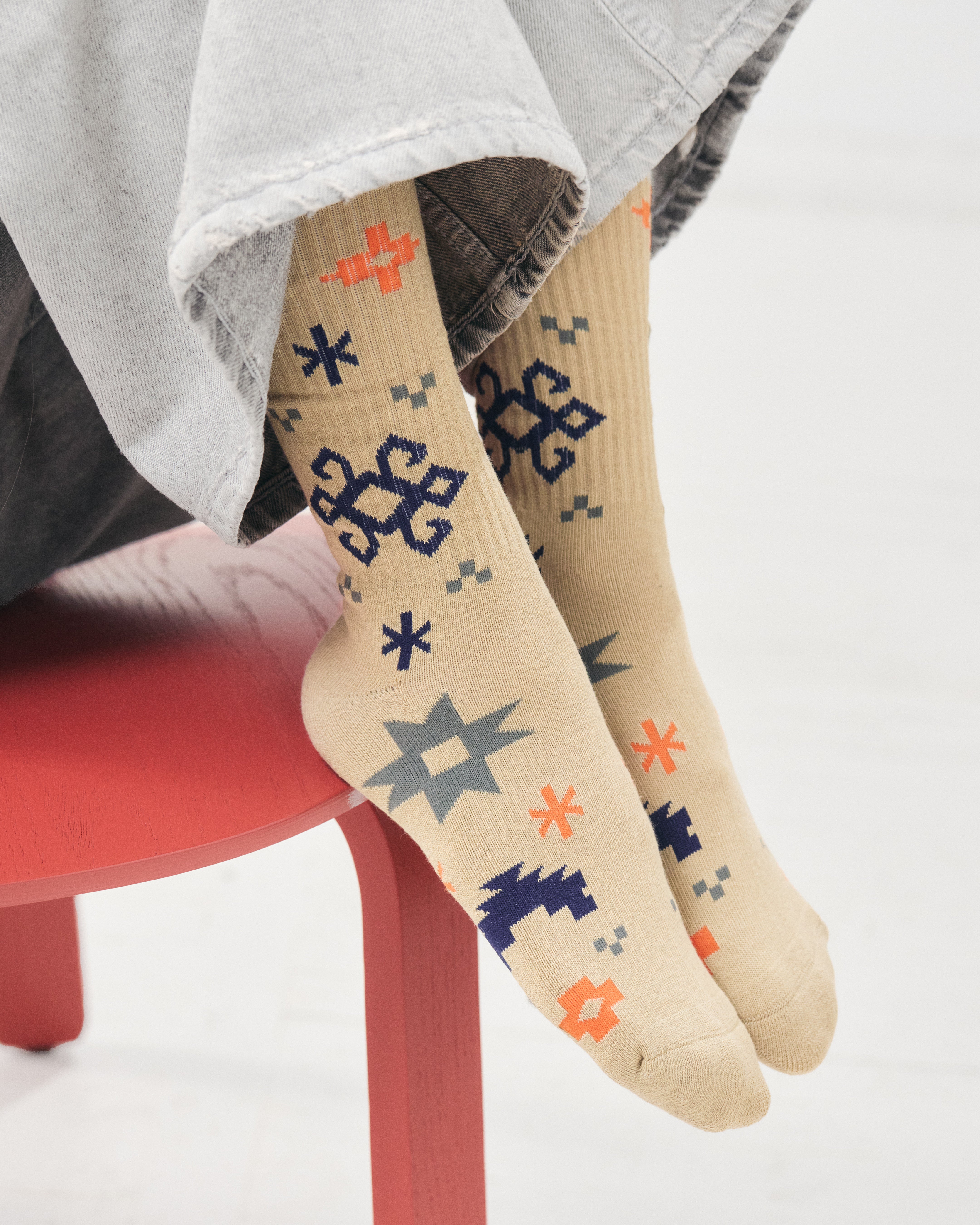 Terzag Karpet Pattern Socks (2-Pack)