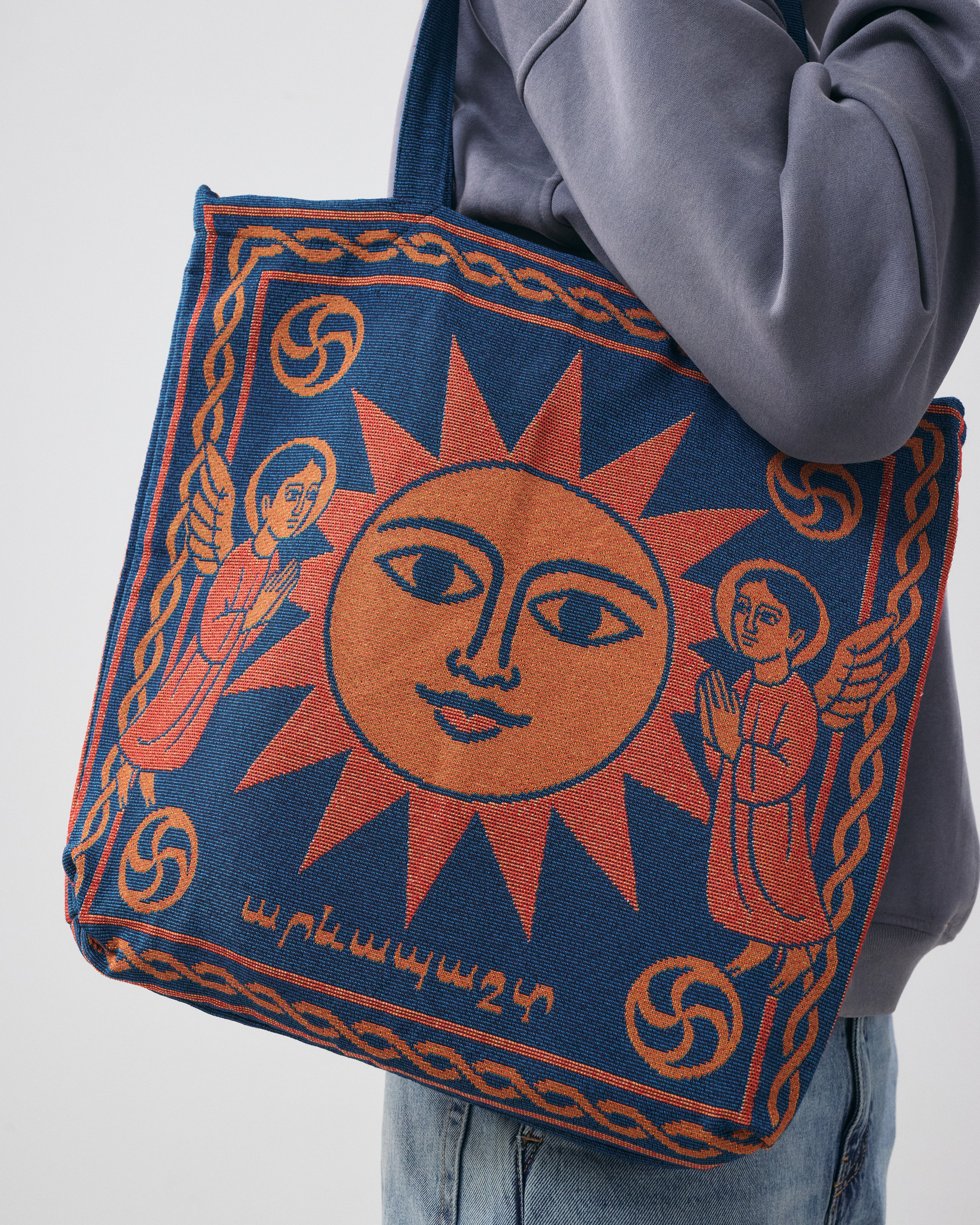 Arev Sun Worship Tapestry Bag