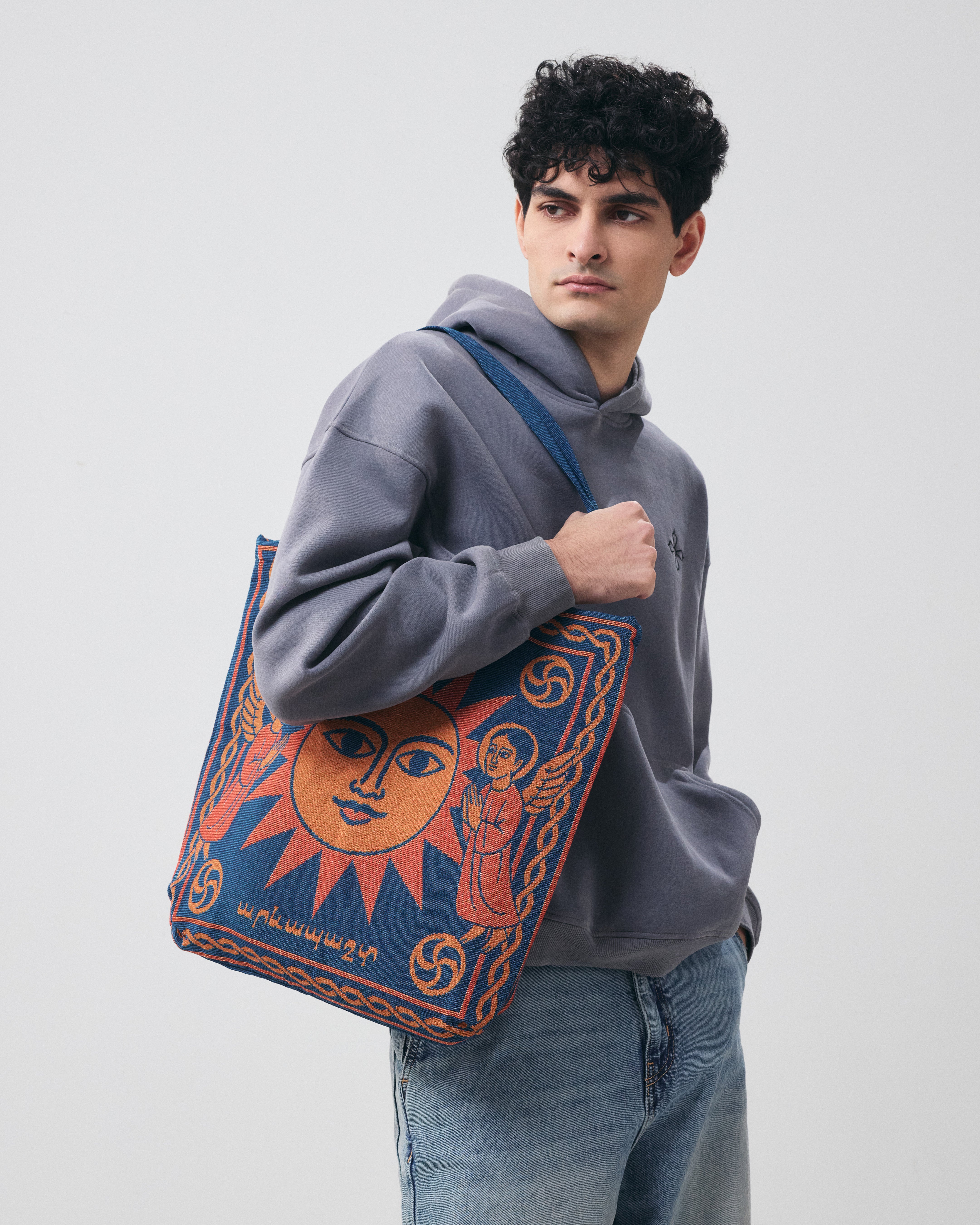Arev Sun Worship Tapestry Bag