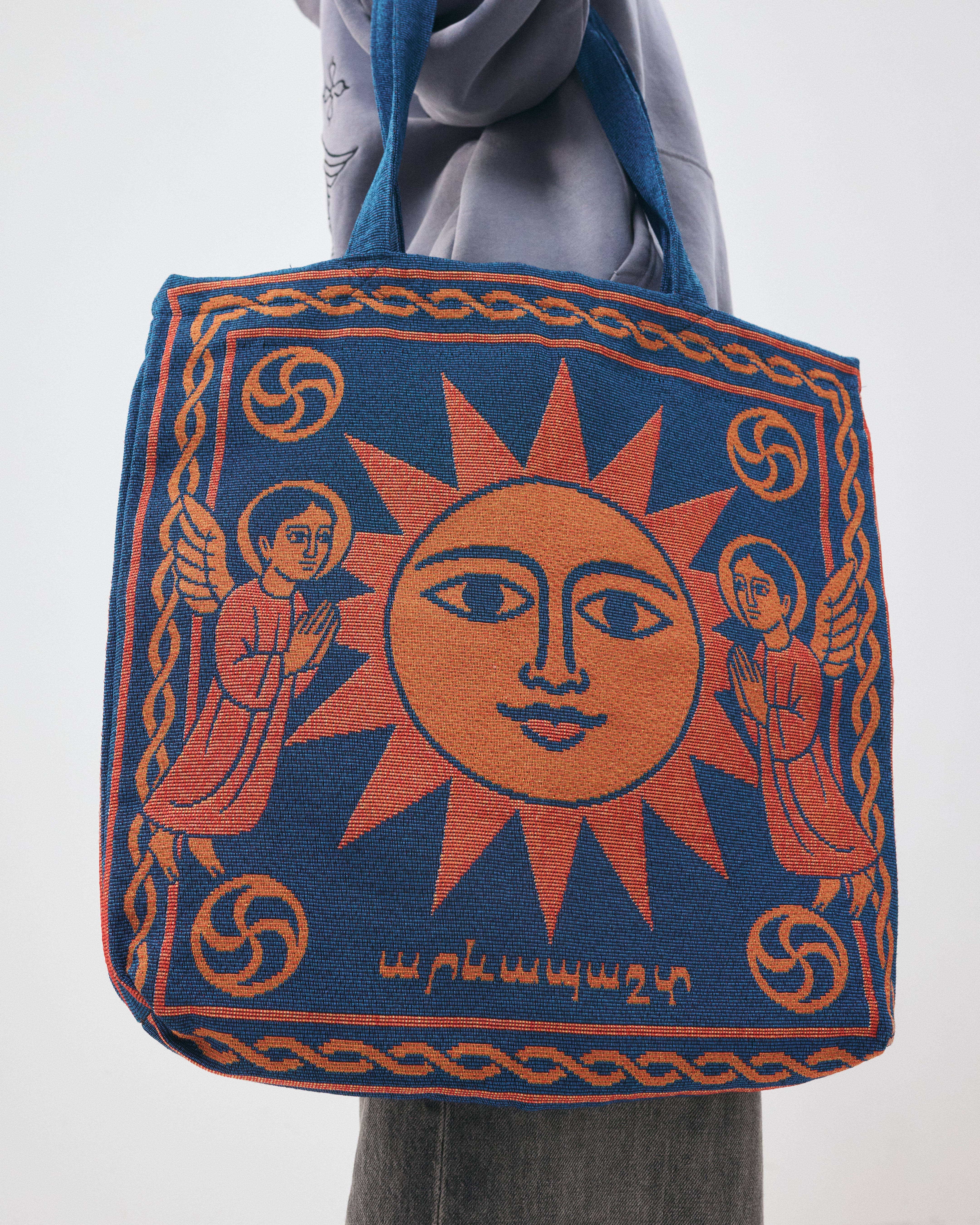 Arev Sun Worship Tapestry Bag