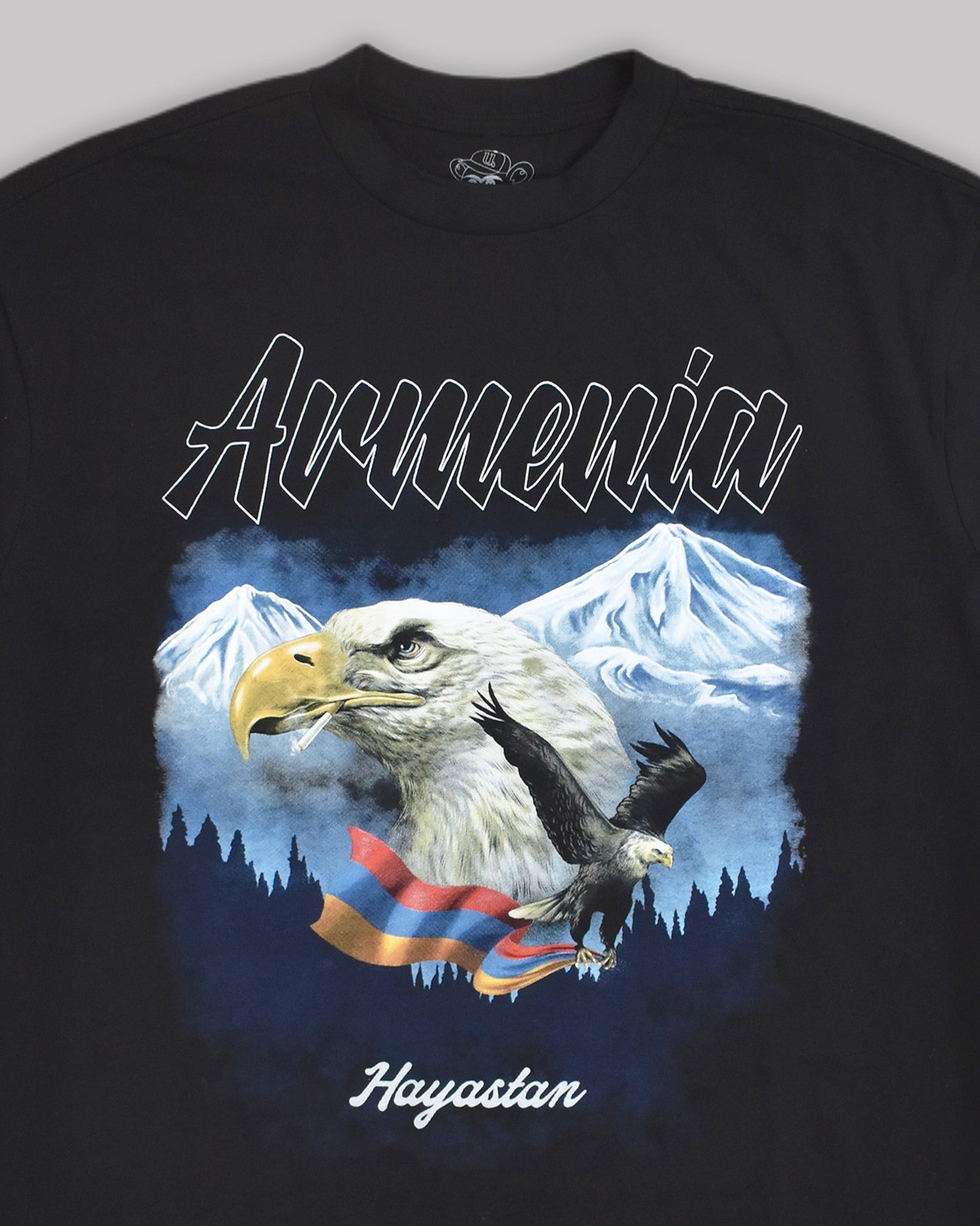 Proud Armenian Eagle Heavyweight T-Shirt