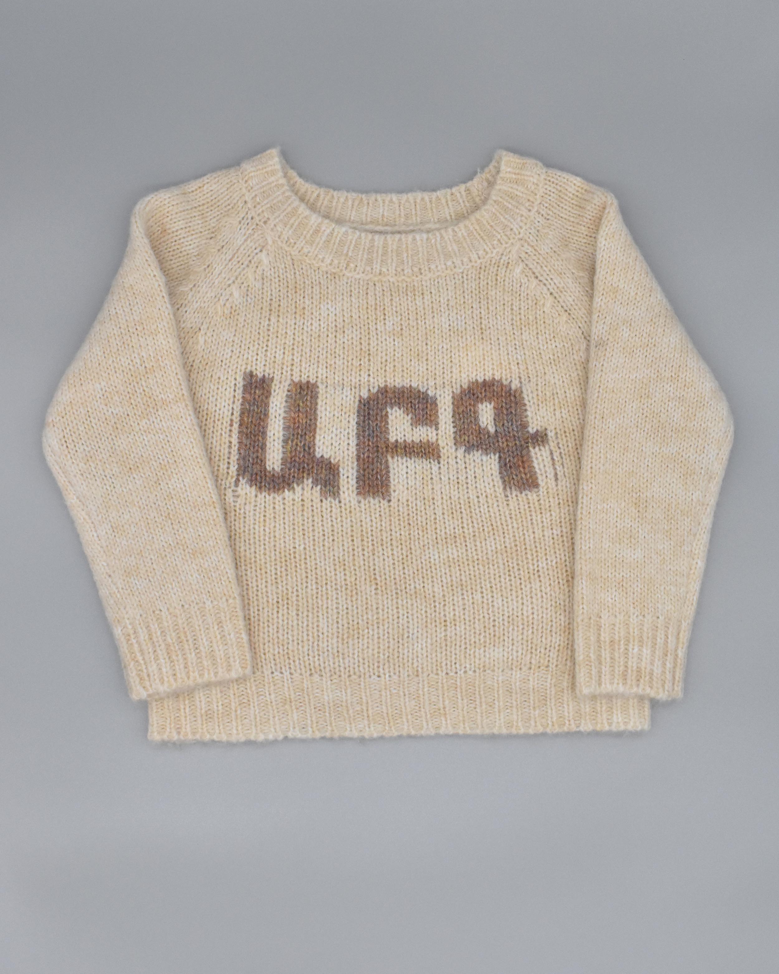 Toddler ABC Mohair Wool Sweater