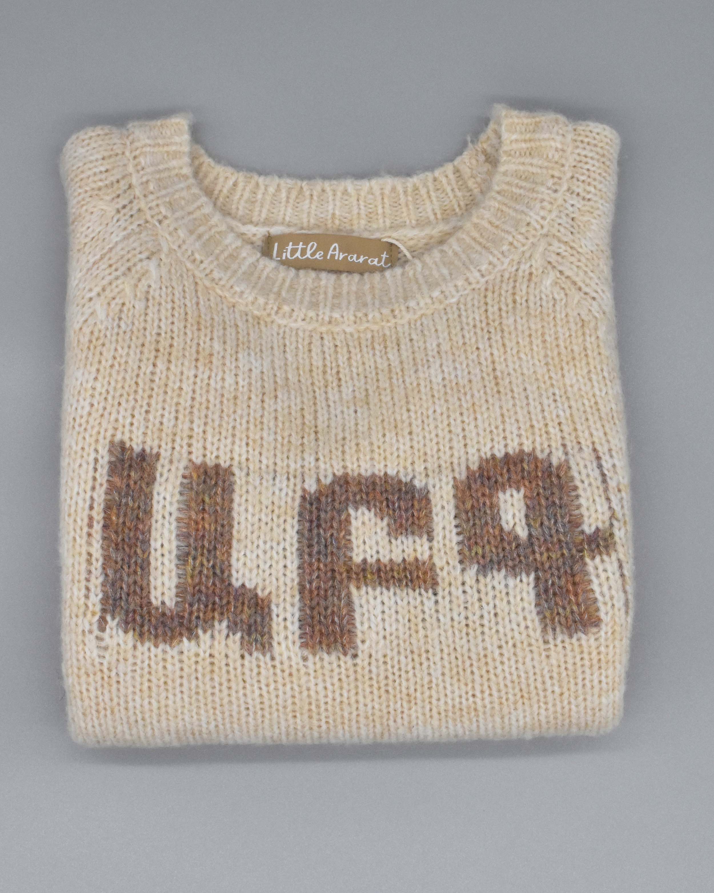 Toddler ABC Mohair Wool Sweater