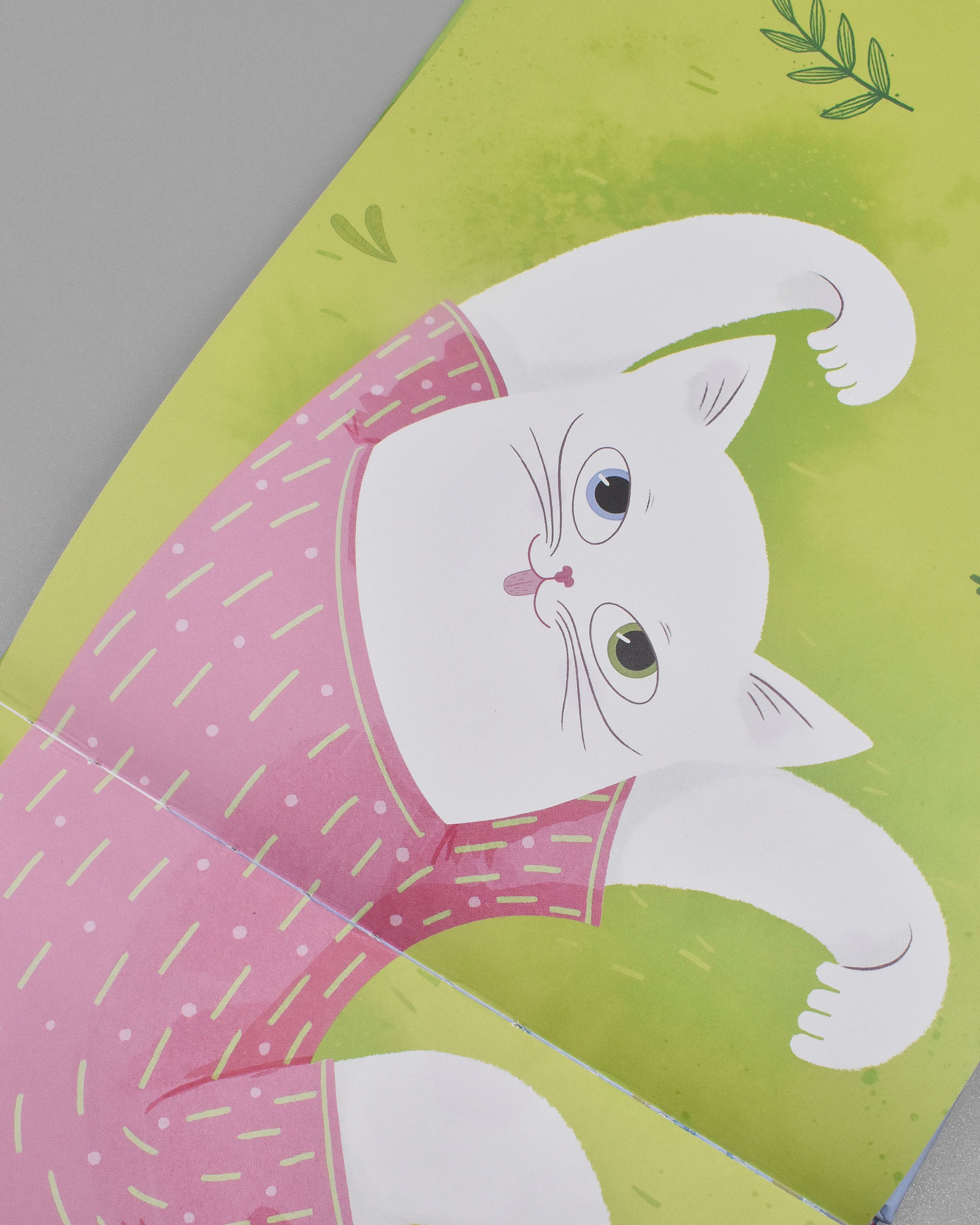 Vana the Cat Book (Age 3 up) and Plush Toy