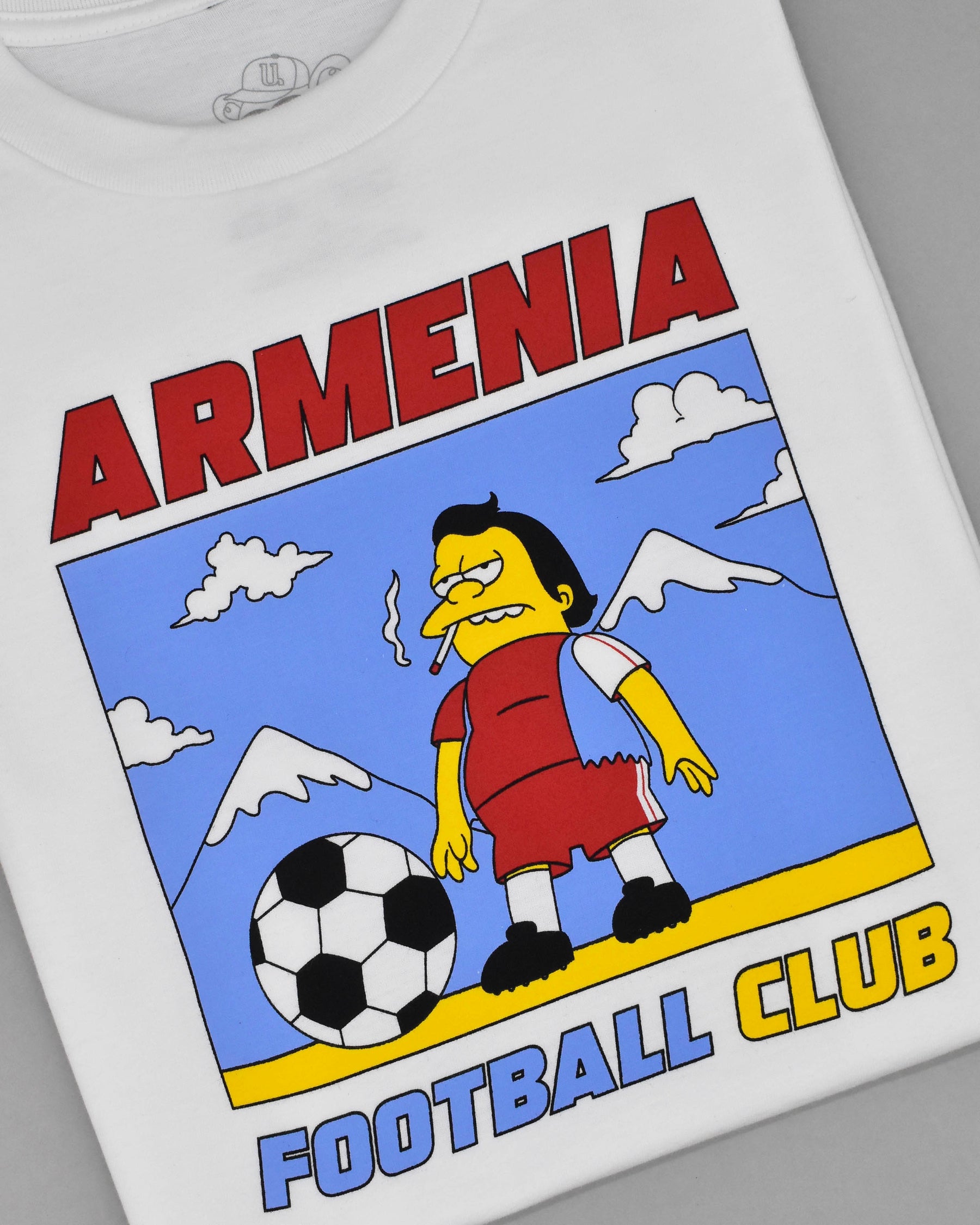 Armenia Football Club Bootleg Simpsons T-Shirt