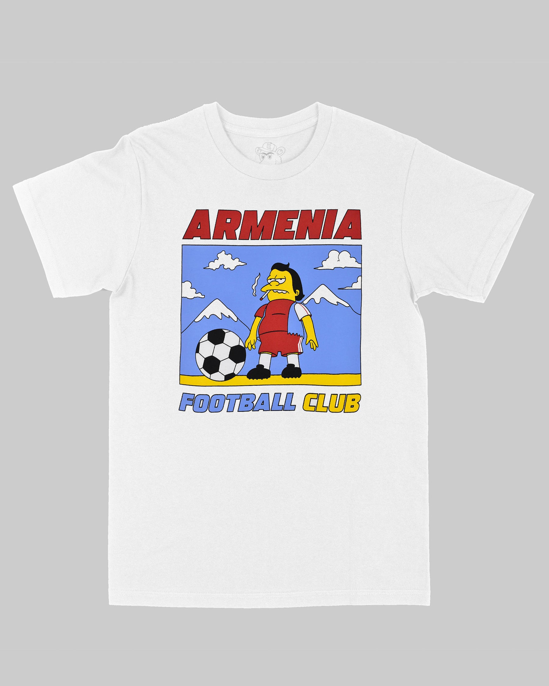 🔔IMPERFECT🔔 - Armenia Football Club Bootleg Simpsons T-Shirt