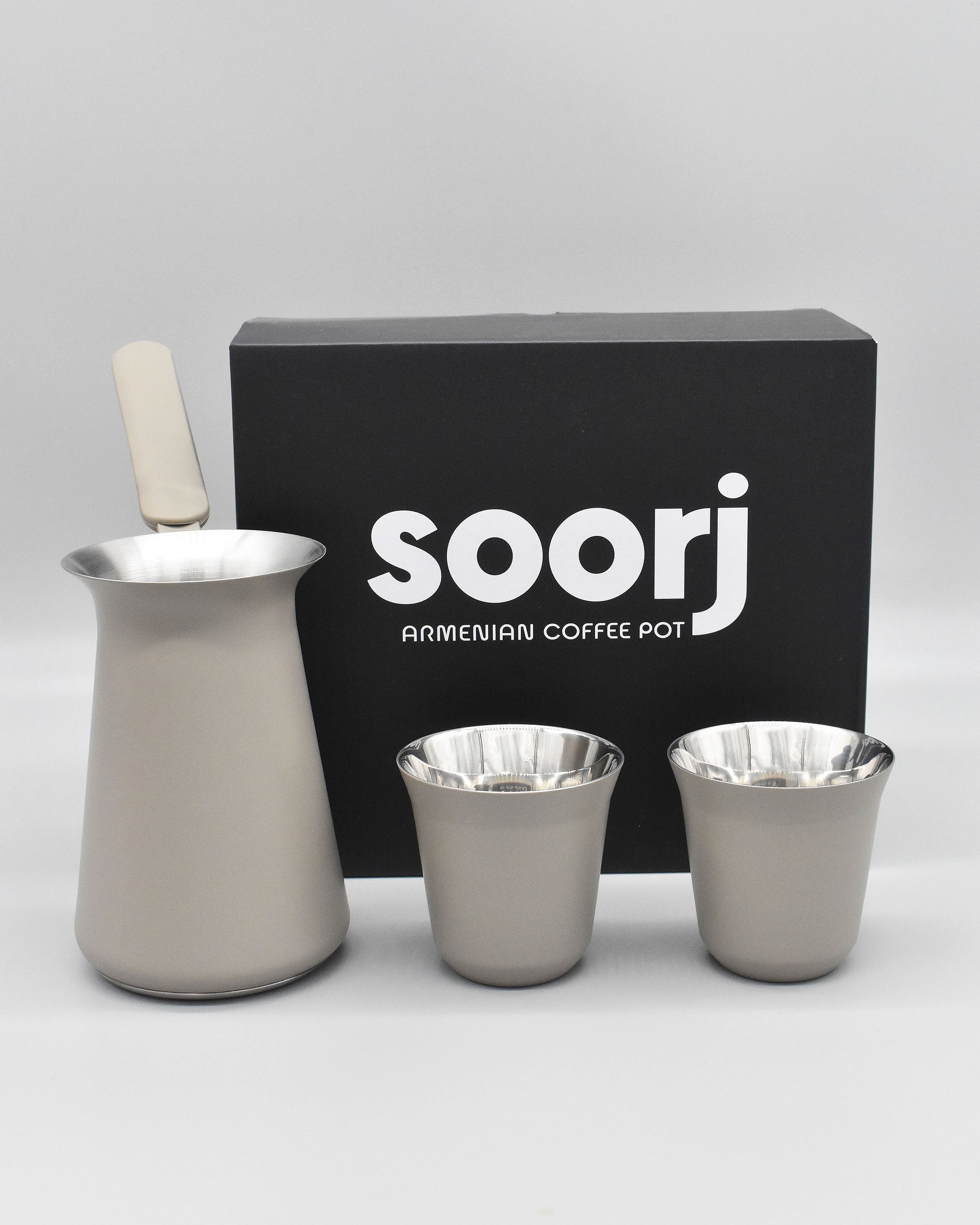 SOORJ Armenian Coffee Pot & Cup Set