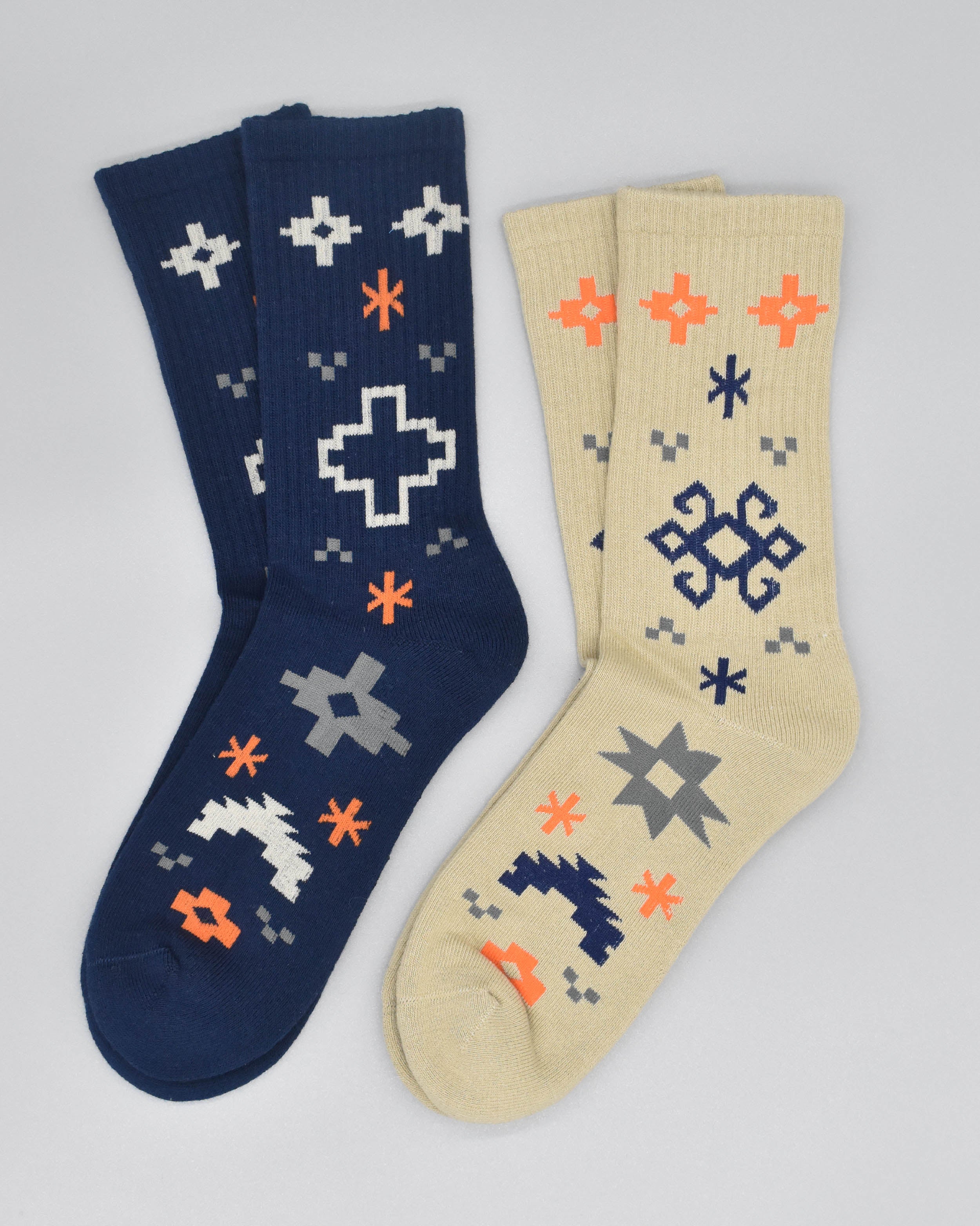 Terzag Karpet Pattern Socks (2-Pack)