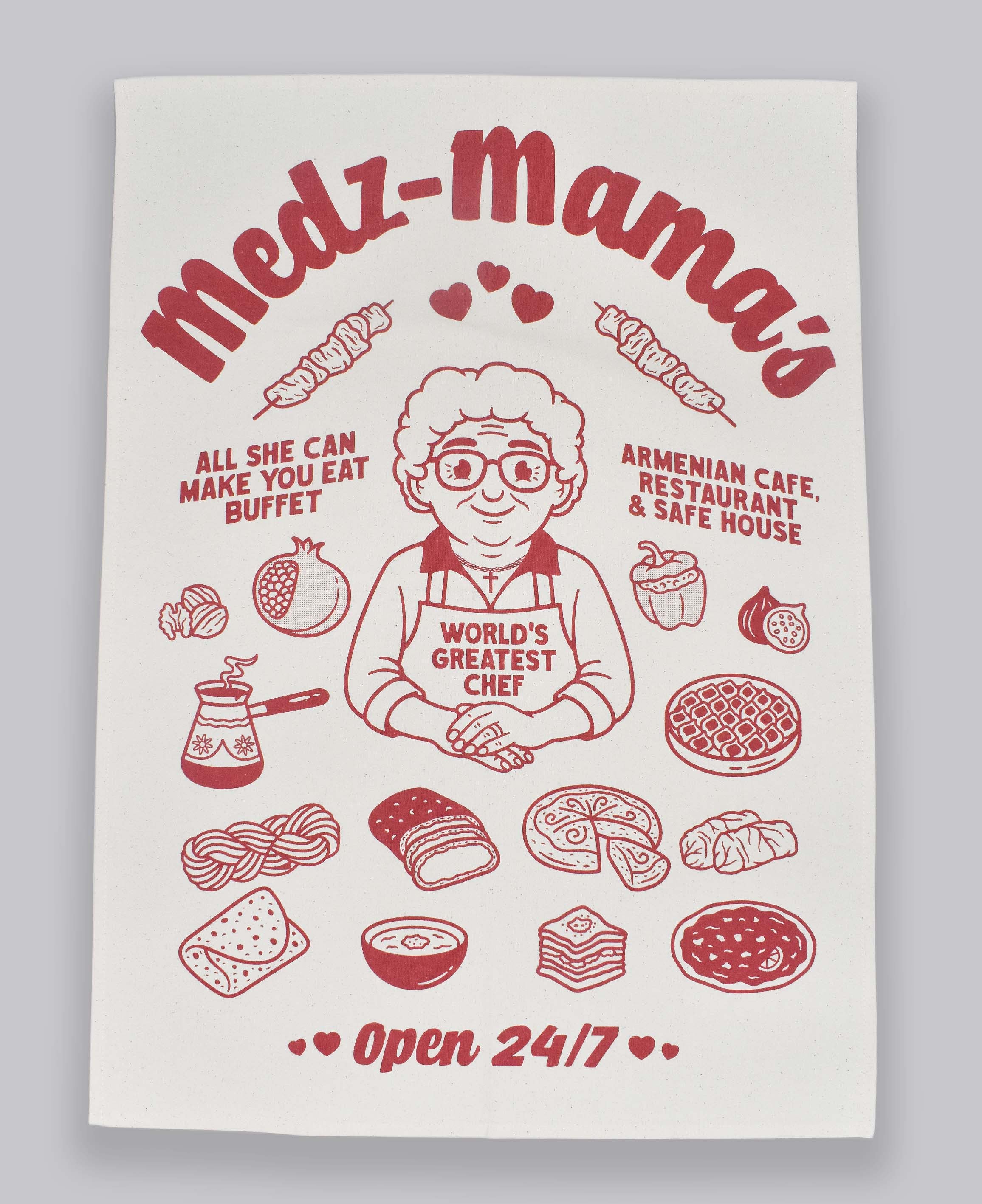 Medz-Mama Tea Towel