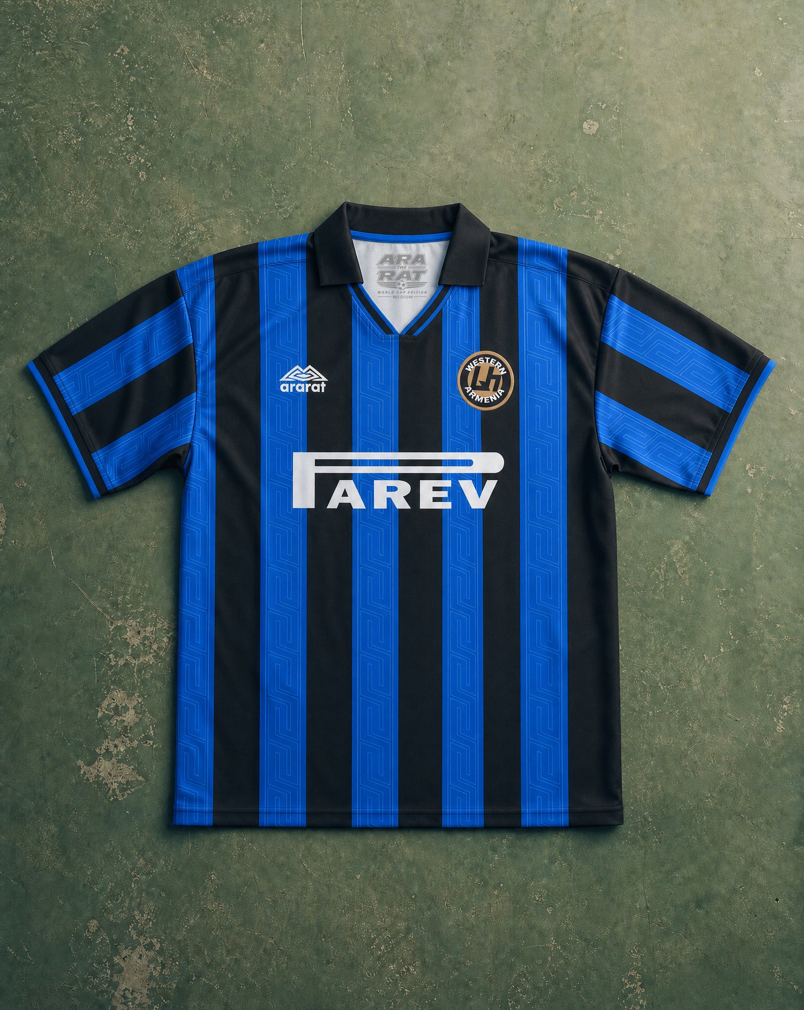 Western Armenia Retro Football Soccer Shirt