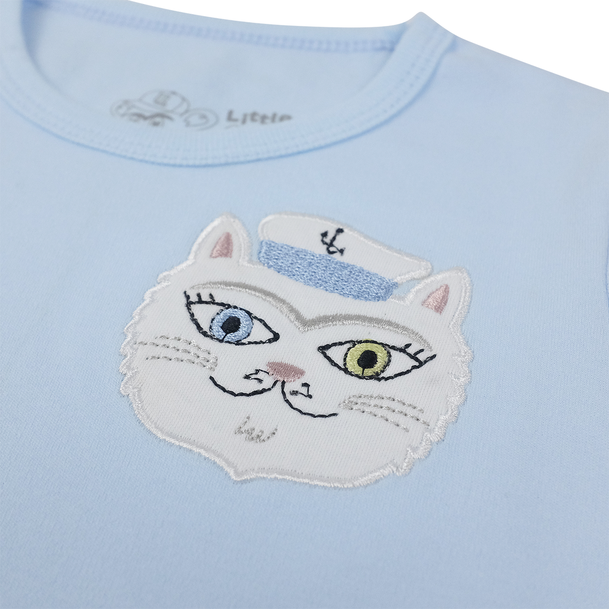 Embroidered Vana the Cat Toddler T-Shirt