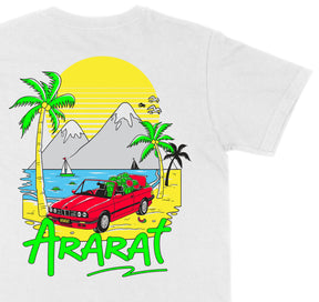 🚨ONLY ONE🚨 Ararat Beach Back Print T-Shirt - LARGE