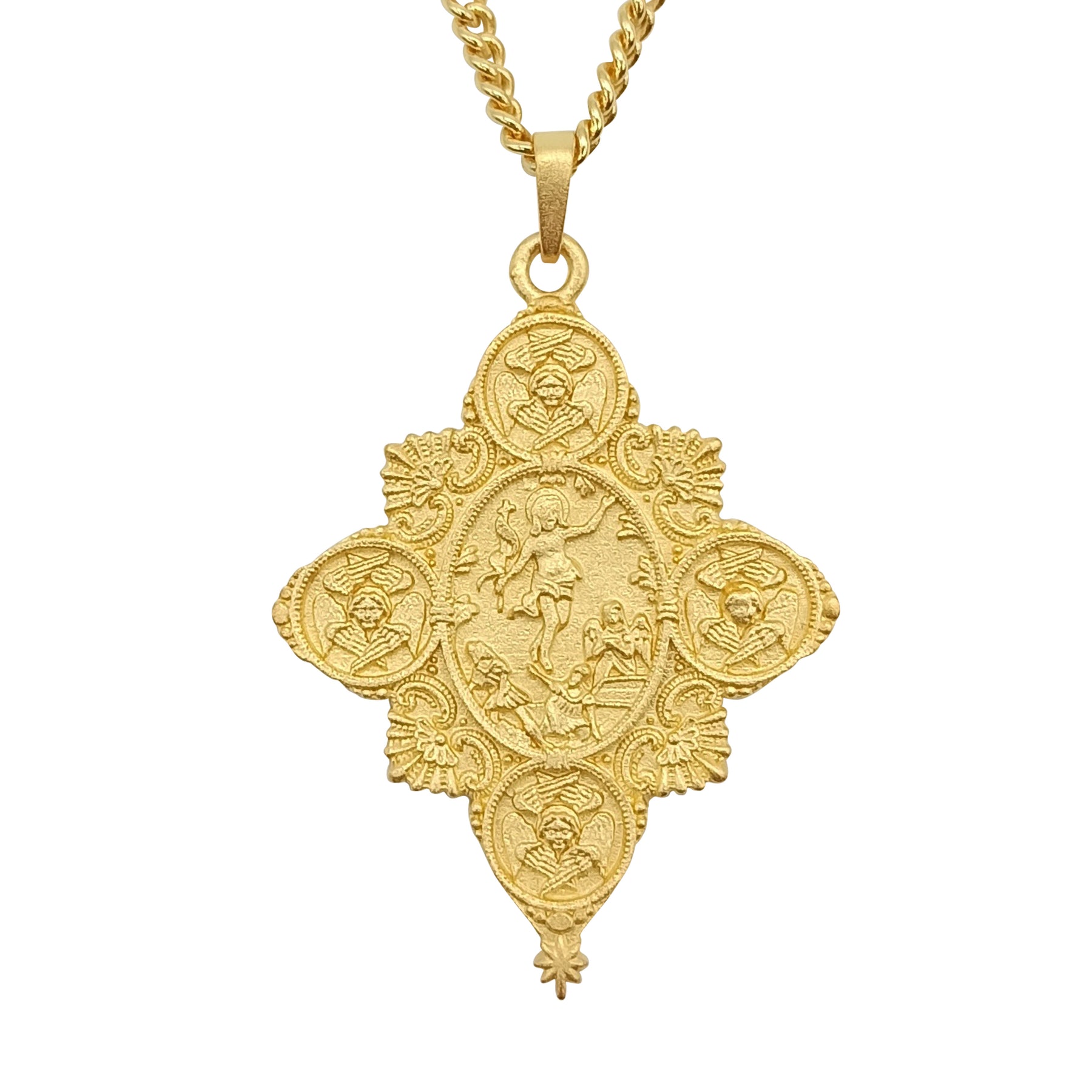 Aralez - Armenian Kingdom of Cilicia Altar Cross Necklace