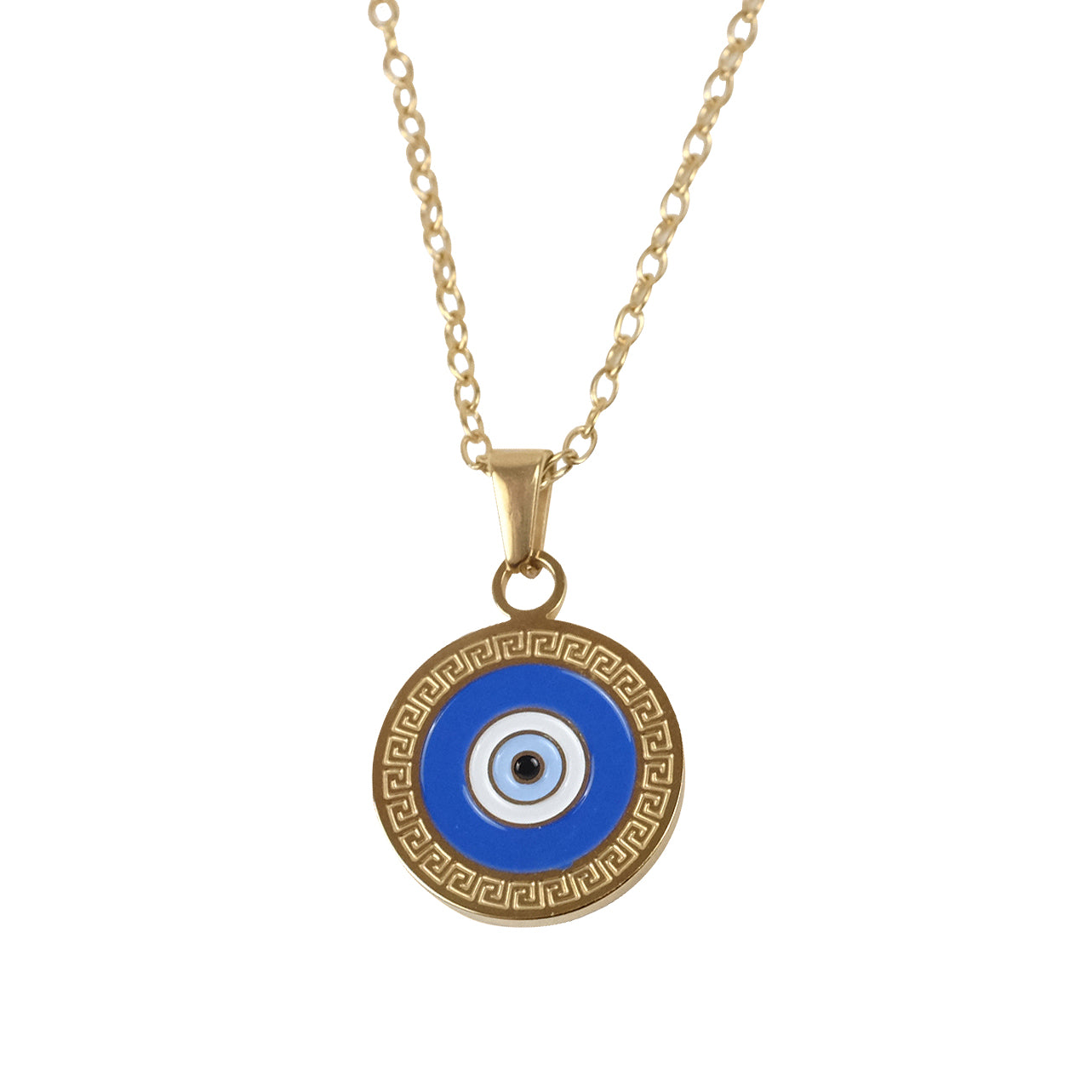 Evil Eye 18K Gold Plated Necklace