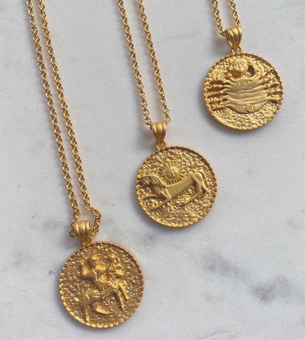 Aralez - Medieval Armenian Zodiac Necklace