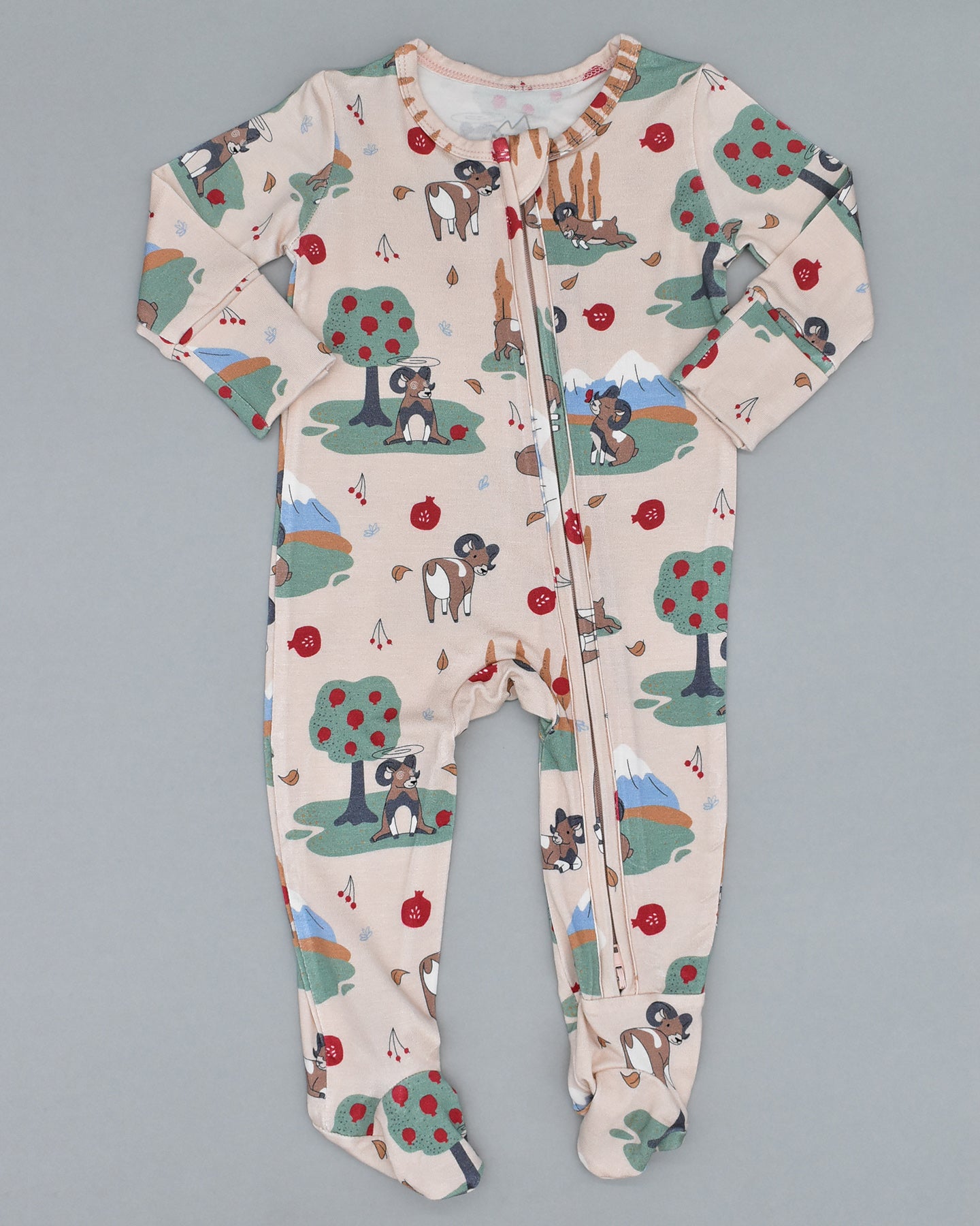 Armenian Mouflon Bamboo Baby Onesie