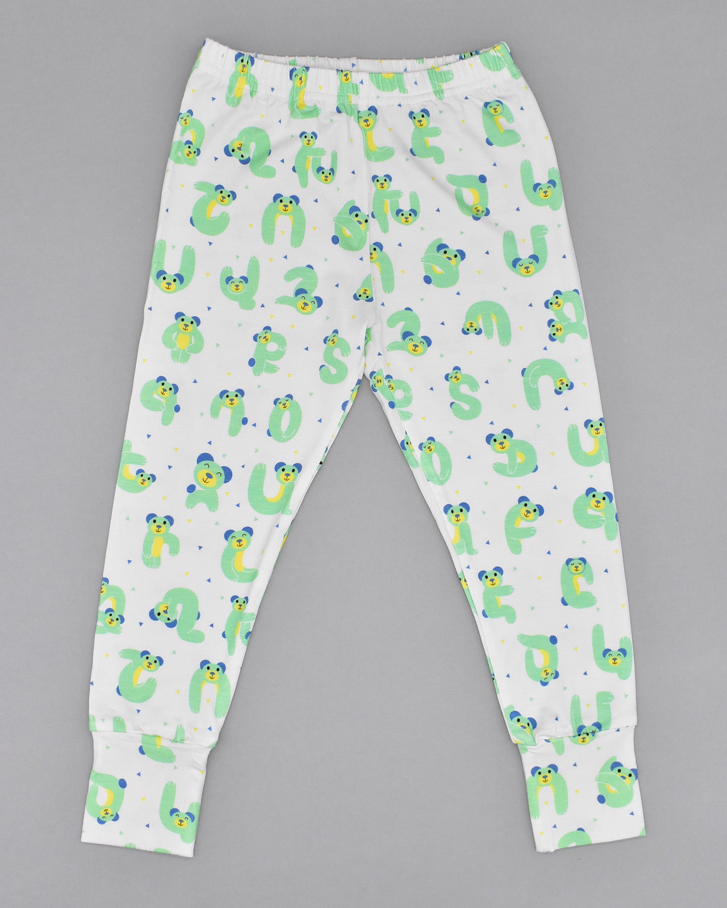 Armenian Alphabet Bears Bamboo Toddler Pajama Set