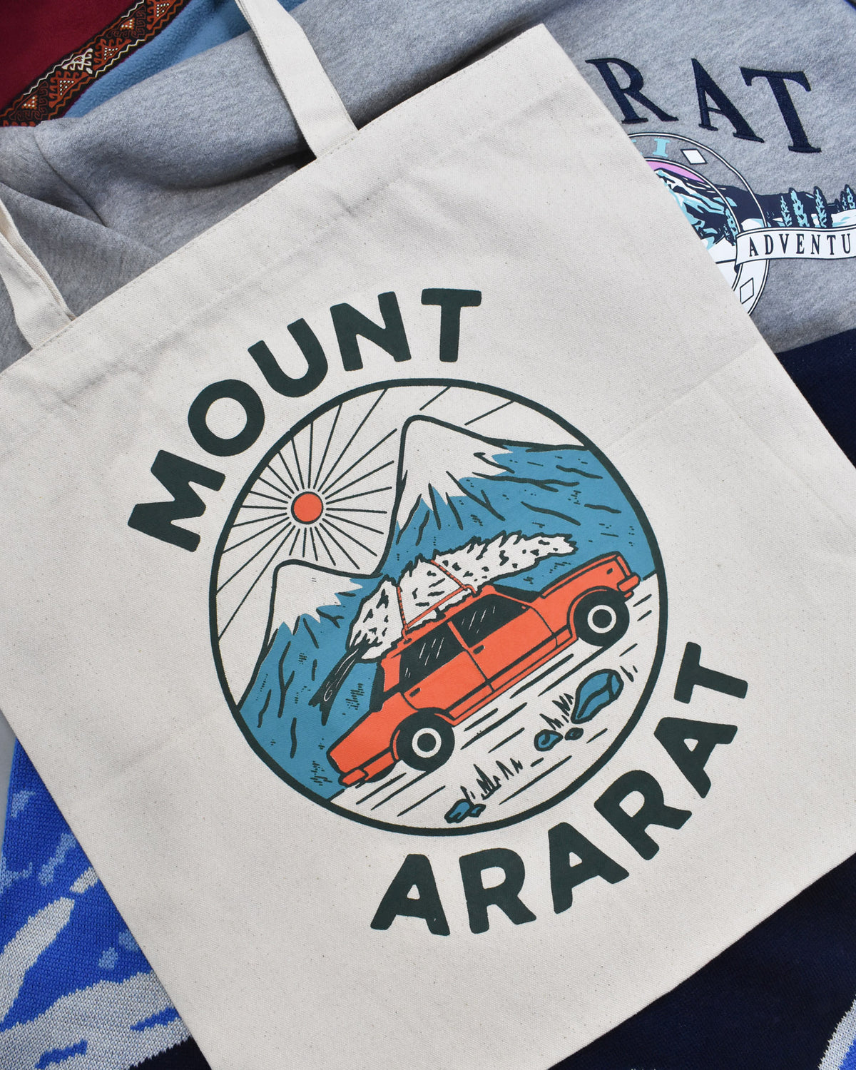 Mount Ararat Canvas Tote Bag