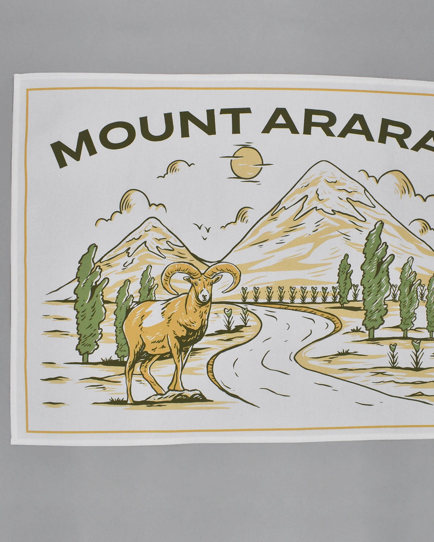 Mount Ararat Dish Towel