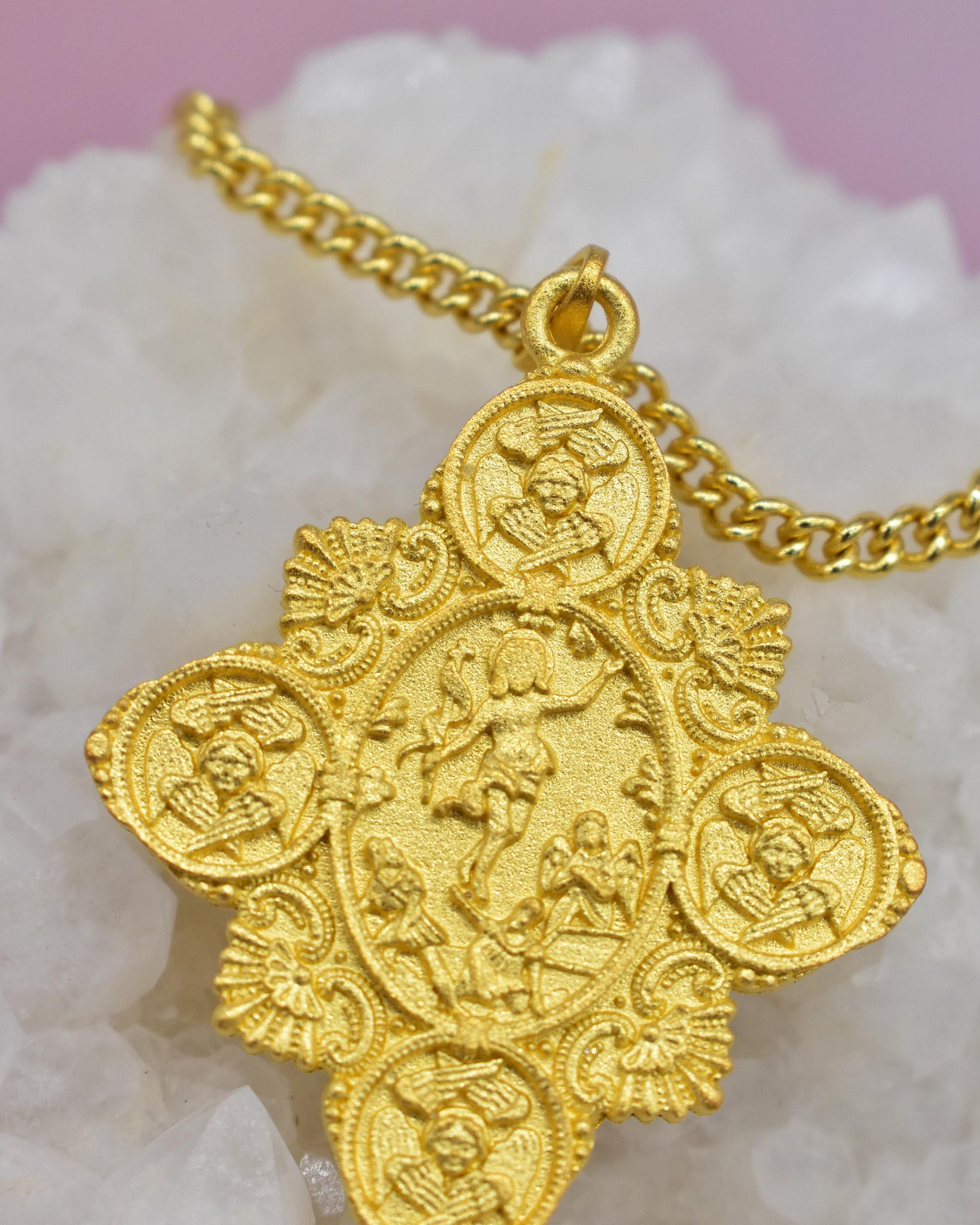 Aralez - Armenian Kingdom of Cilicia Altar Cross Necklace