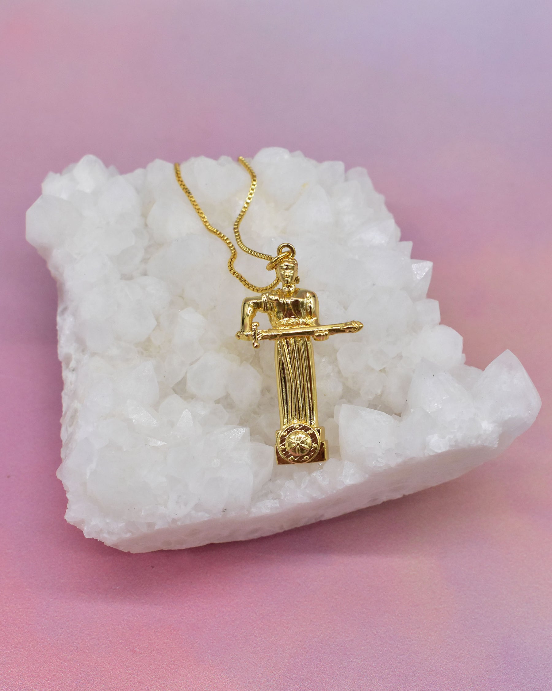 Gold Plated Mother Armenia Necklace