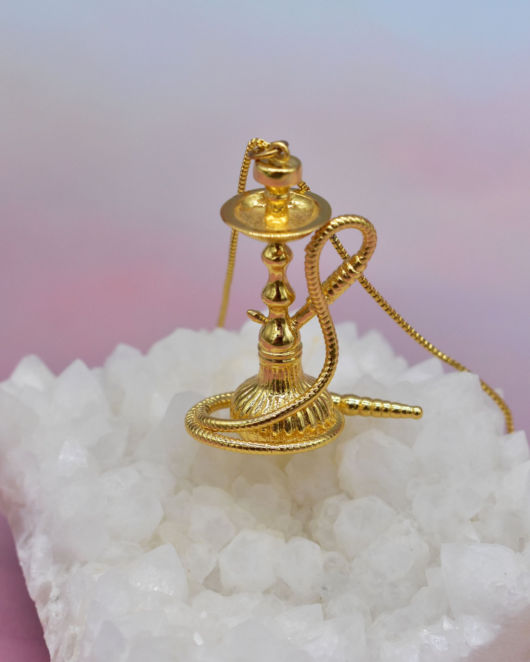 🚨ONLY ONE!🚨 Hookah/Shisha Gold Necklace