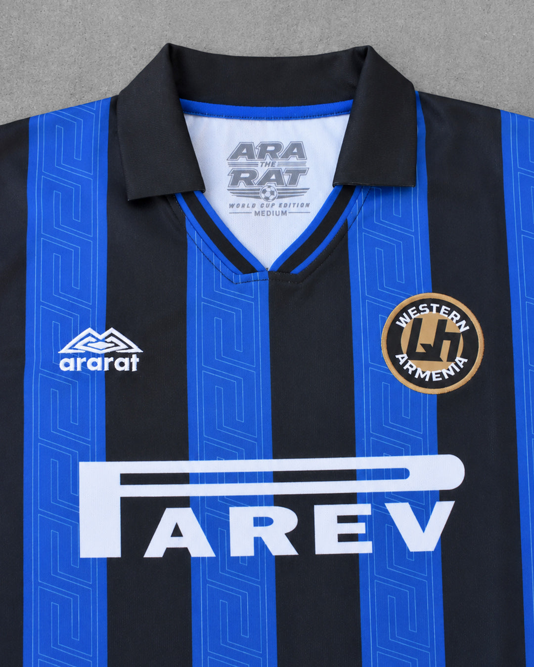 Western Armenia Retro Football Soccer Shirt