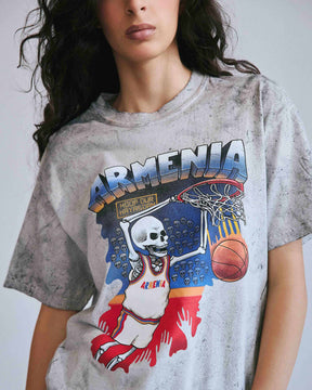 'Back From The Dead' Armenia Basketball T-Shirt
