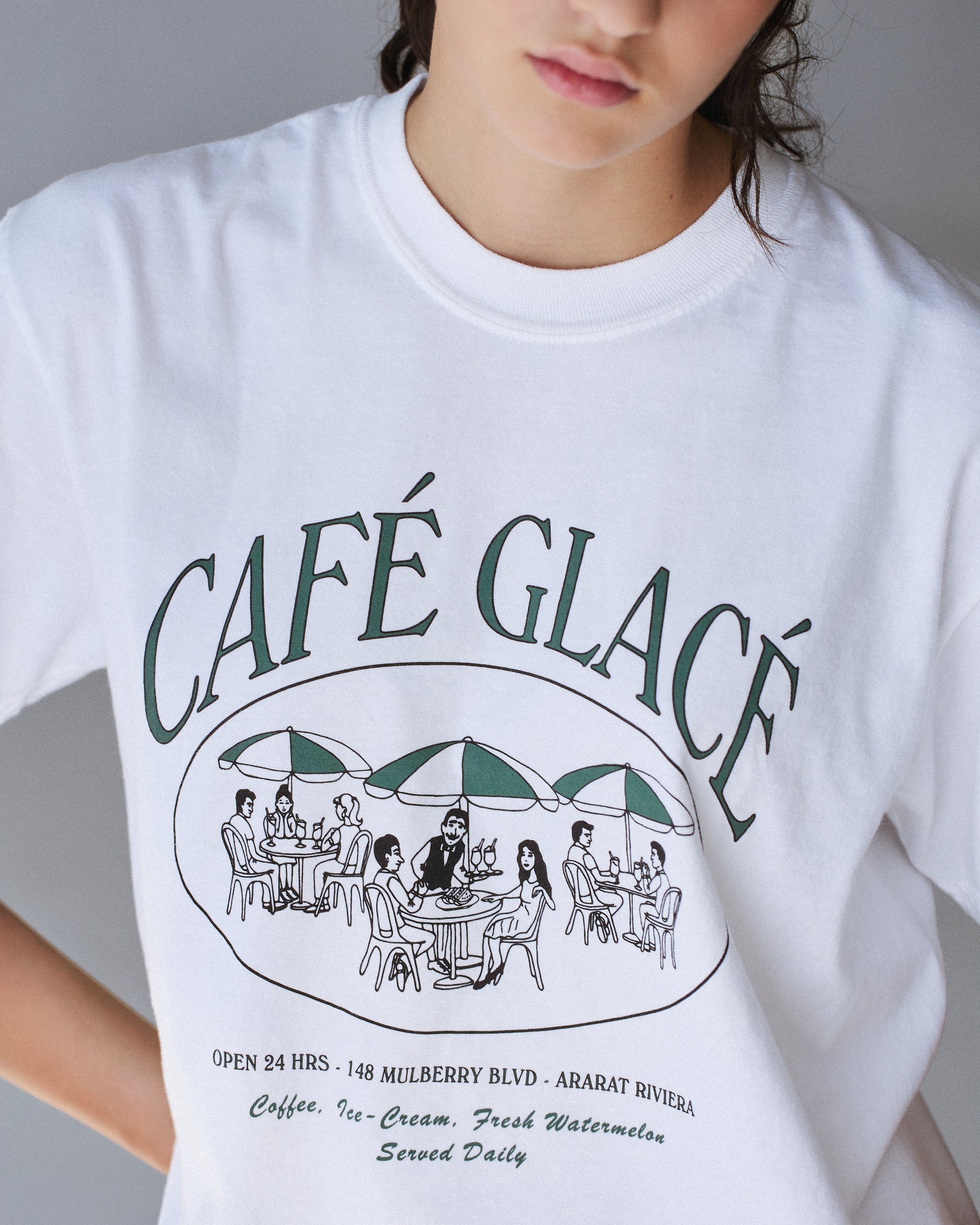 Café Glacé Vintage T-Shirt