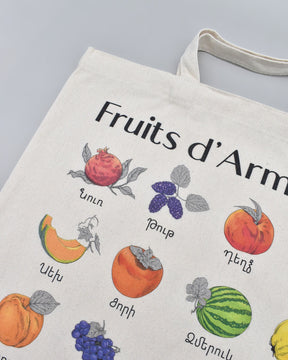 Fruits D'Armenie Ararat Market Tote Bag