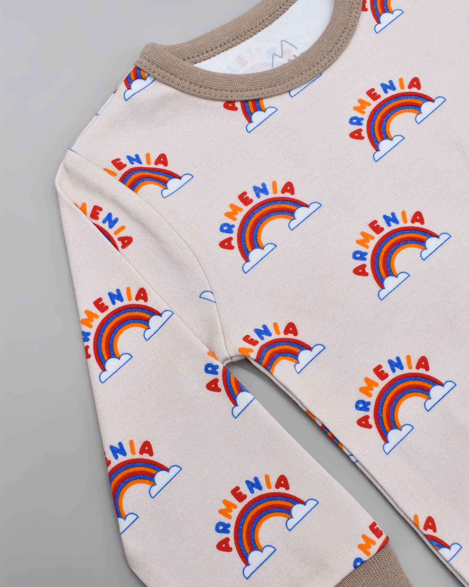 Armenia Rainbow ORGANIC Baby Onesie