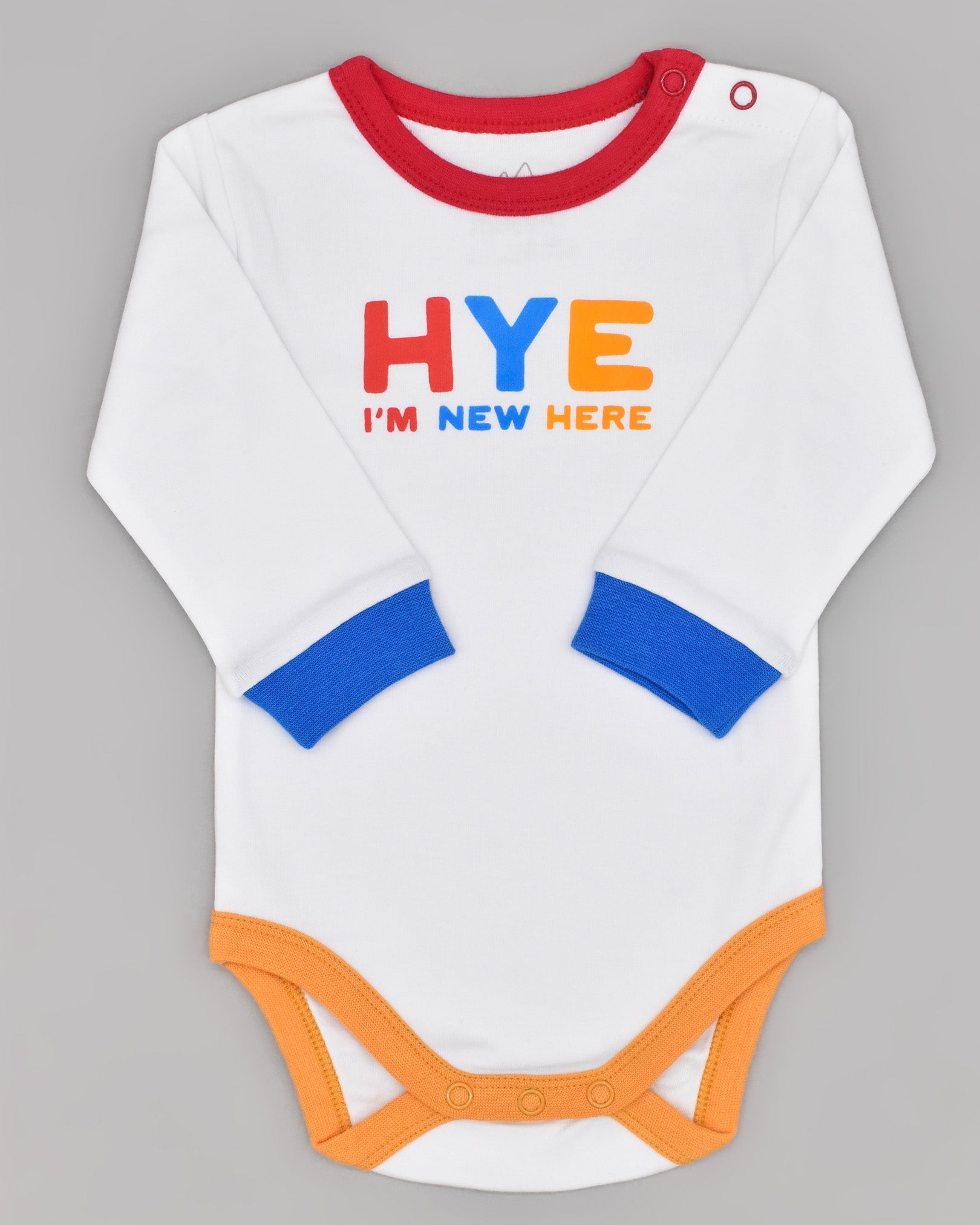 Hye I'm New Here ORGANIC Armenia Baby Onesie