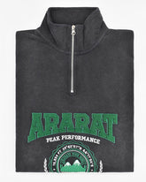 Ararat Peak Performer Vintage Wash Zip Top Sweatshirt