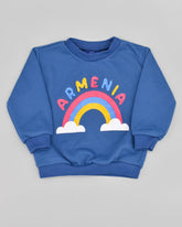 Toddler Armenian Rainbow Organic Sweatshirt