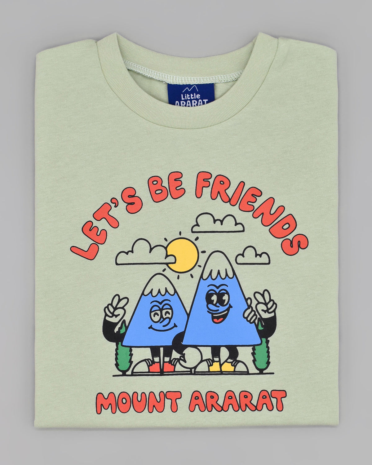 Toddler Let's Be Ararat Friends Organic T-Shirt