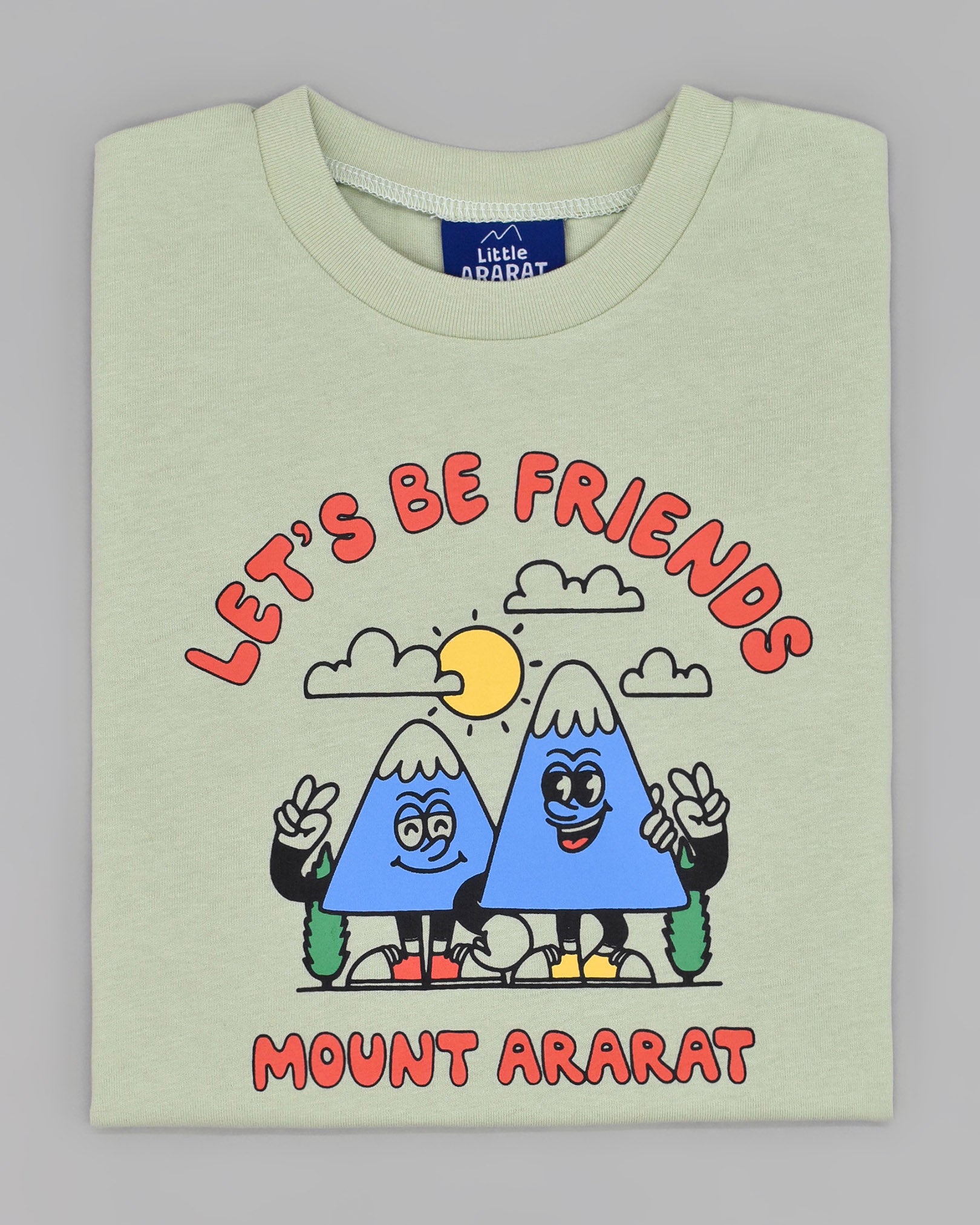 Toddler Let's Be Ararat Friends Organic T-Shirt