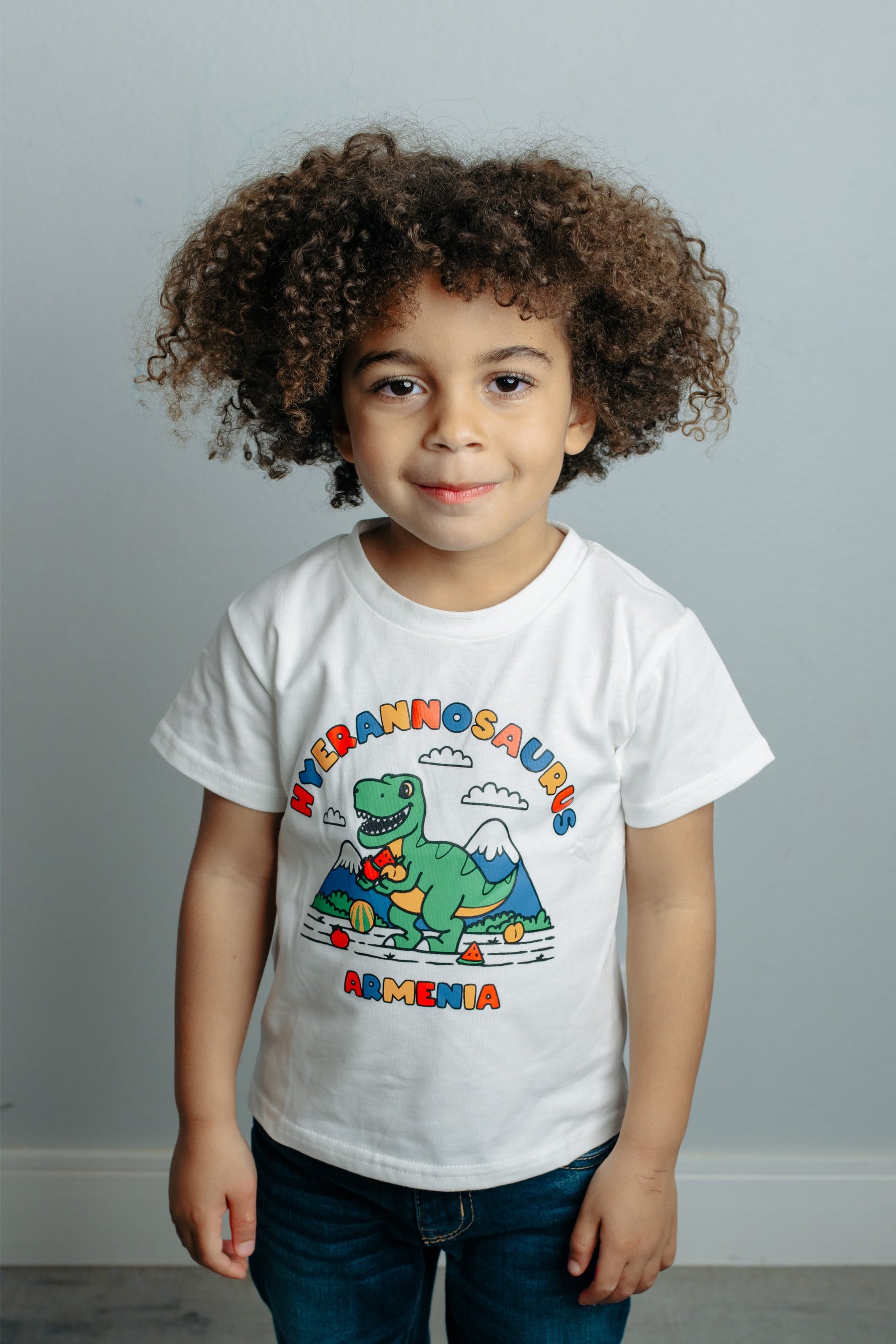 Toddler Hyerannosaurus Rex Organic Cotton T-Shirt