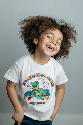 Toddler Hyerannosaurus Rex Organic Cotton T-Shirt