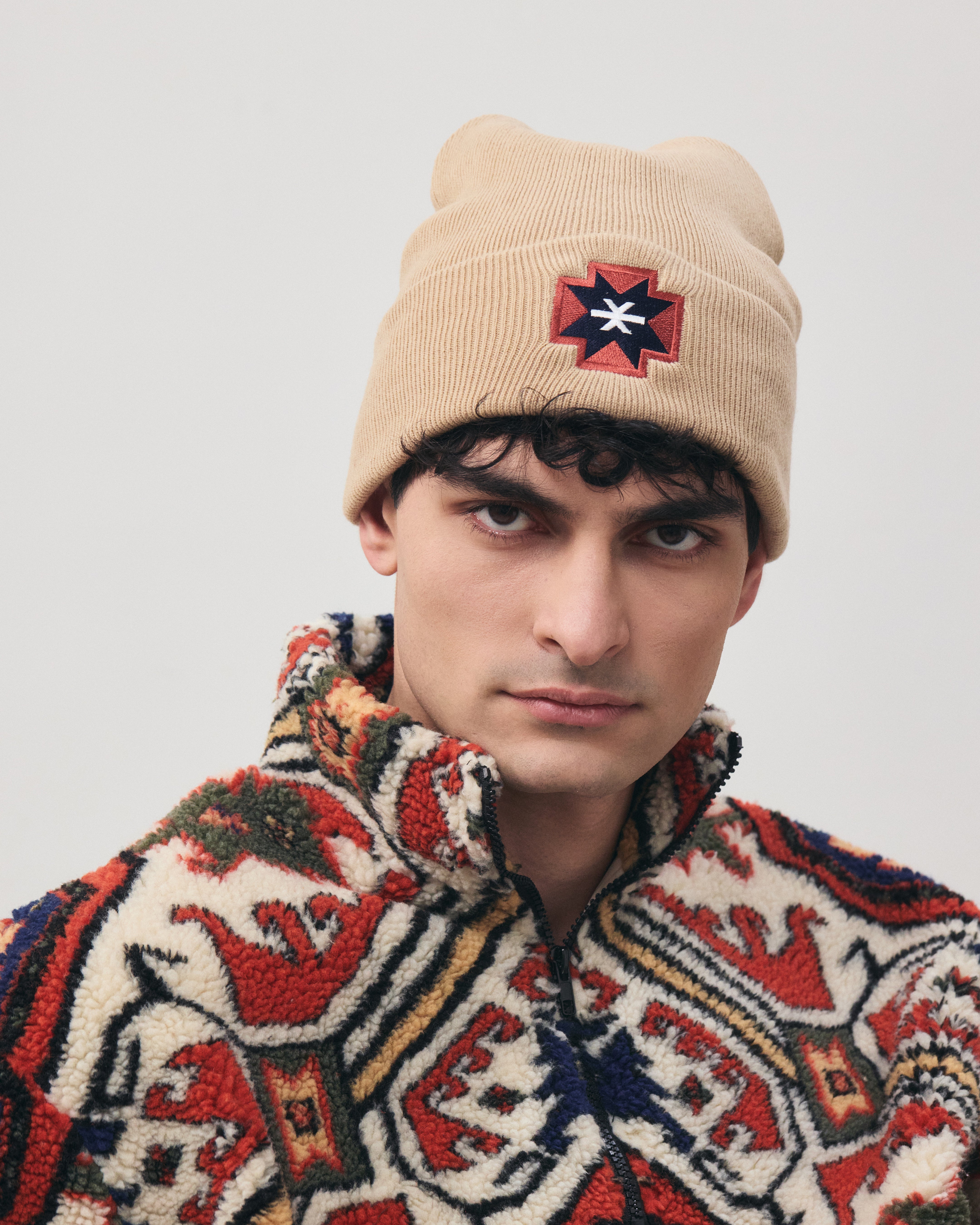 Arev Merino Wool Cuff Beanie