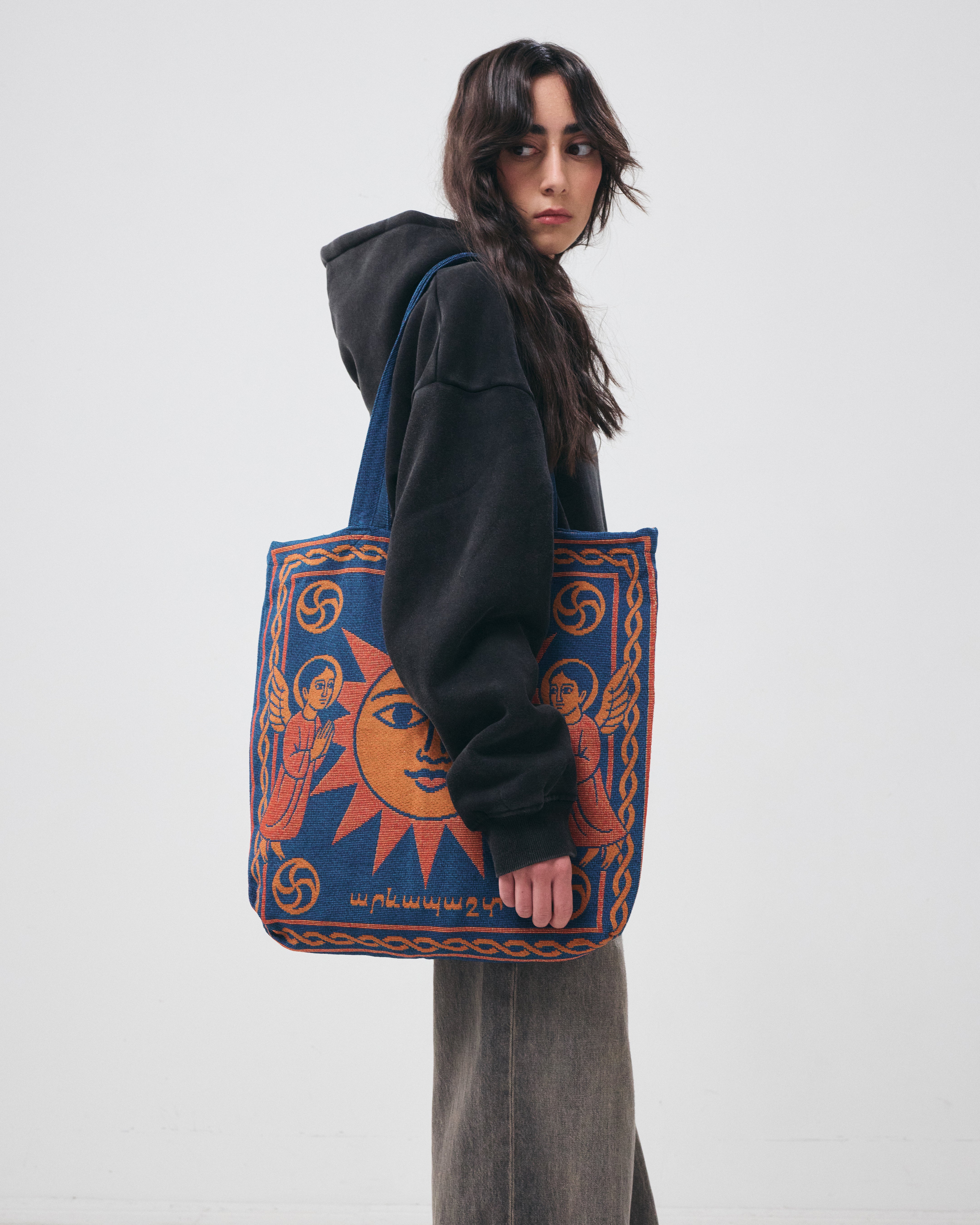Arev Sun Worship Tapestry Bag